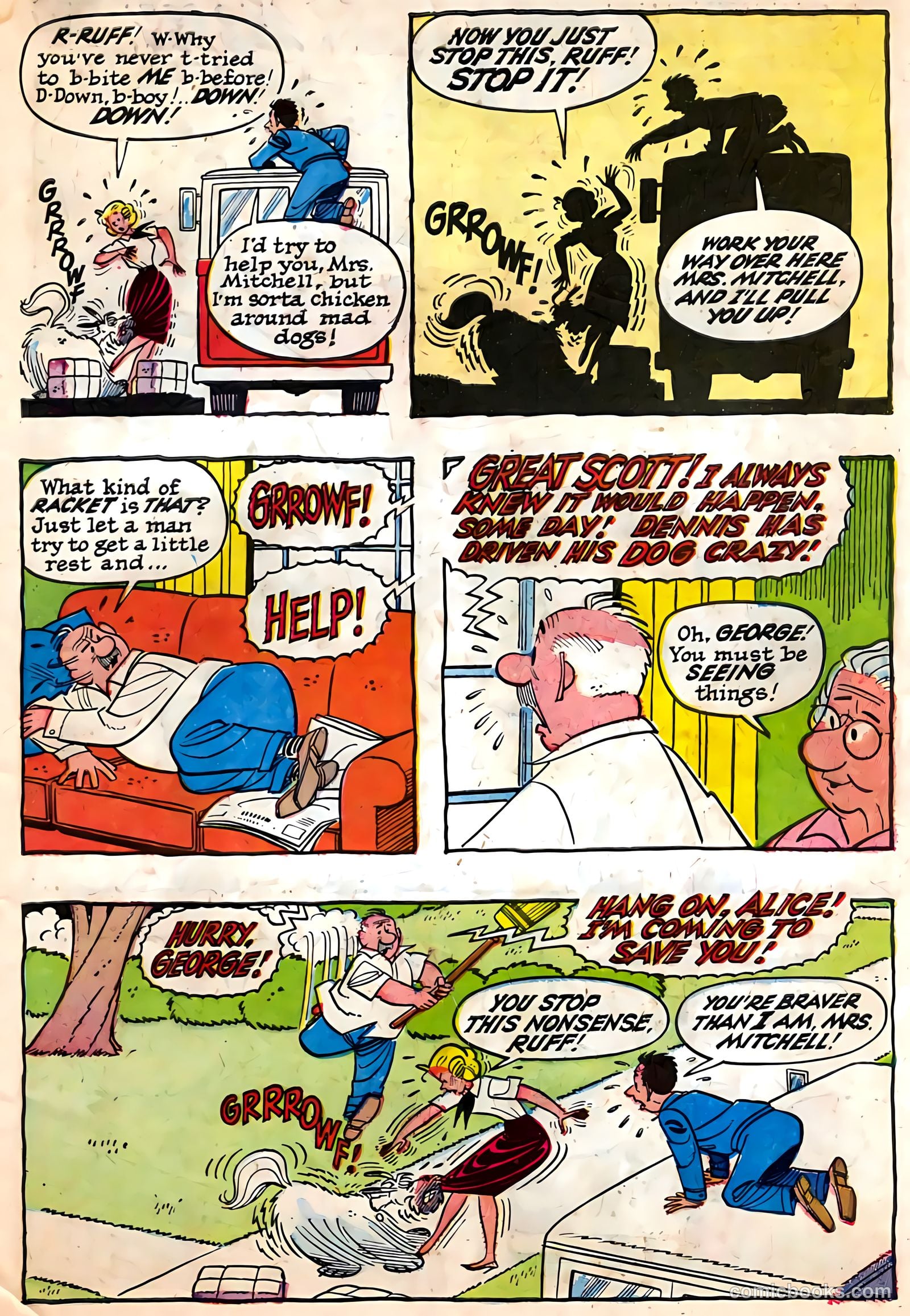 Dennis the Menace and His Dog Ruff #1 — page 7 of 36