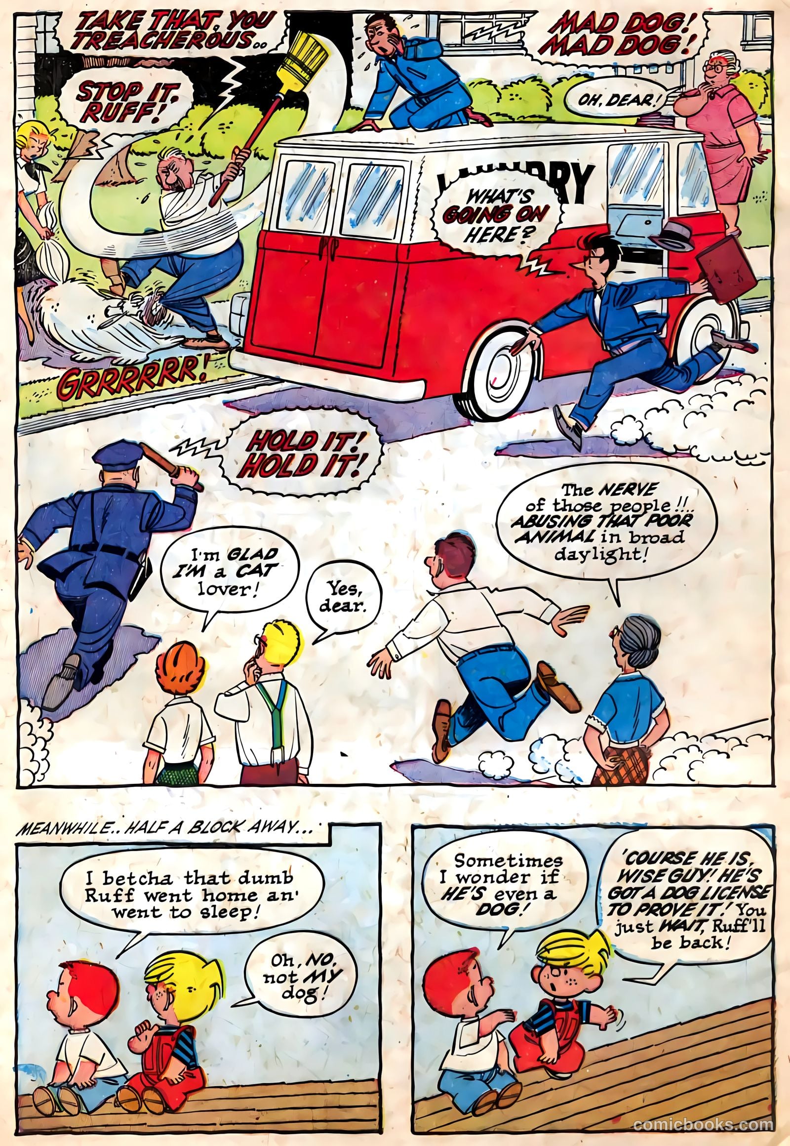 Dennis the Menace and His Dog Ruff #1 — page 8 of 36