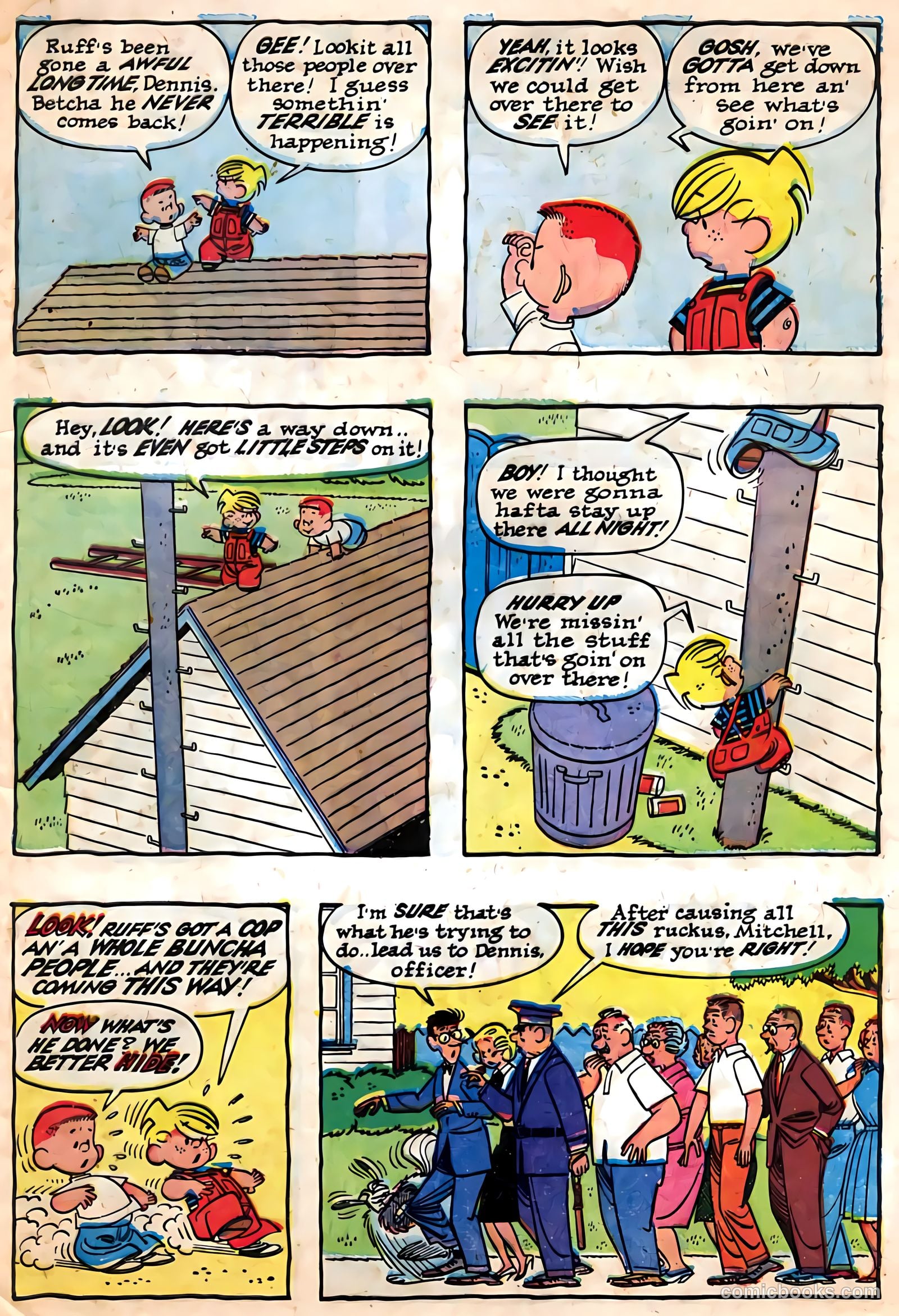 Dennis the Menace and His Dog Ruff #1 — page 9 of 36