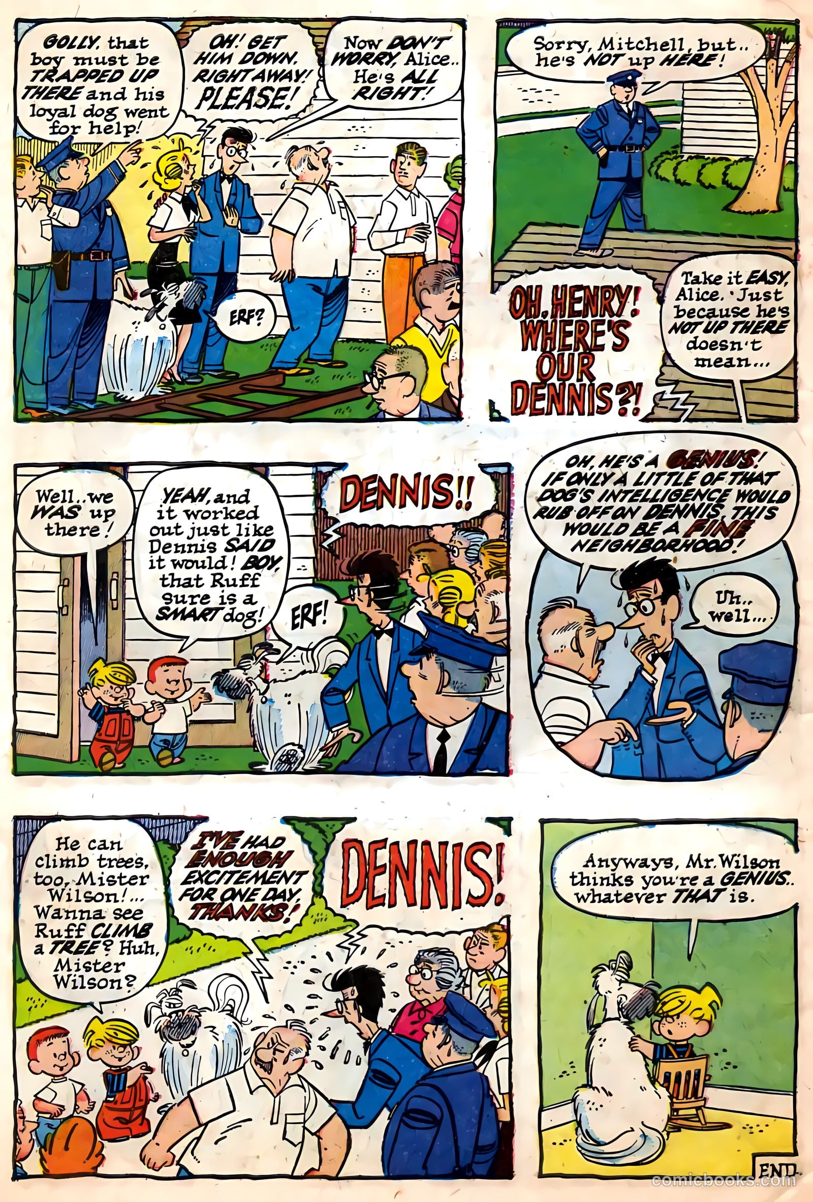 Dennis the Menace and His Dog Ruff #1 — page 10 of 36