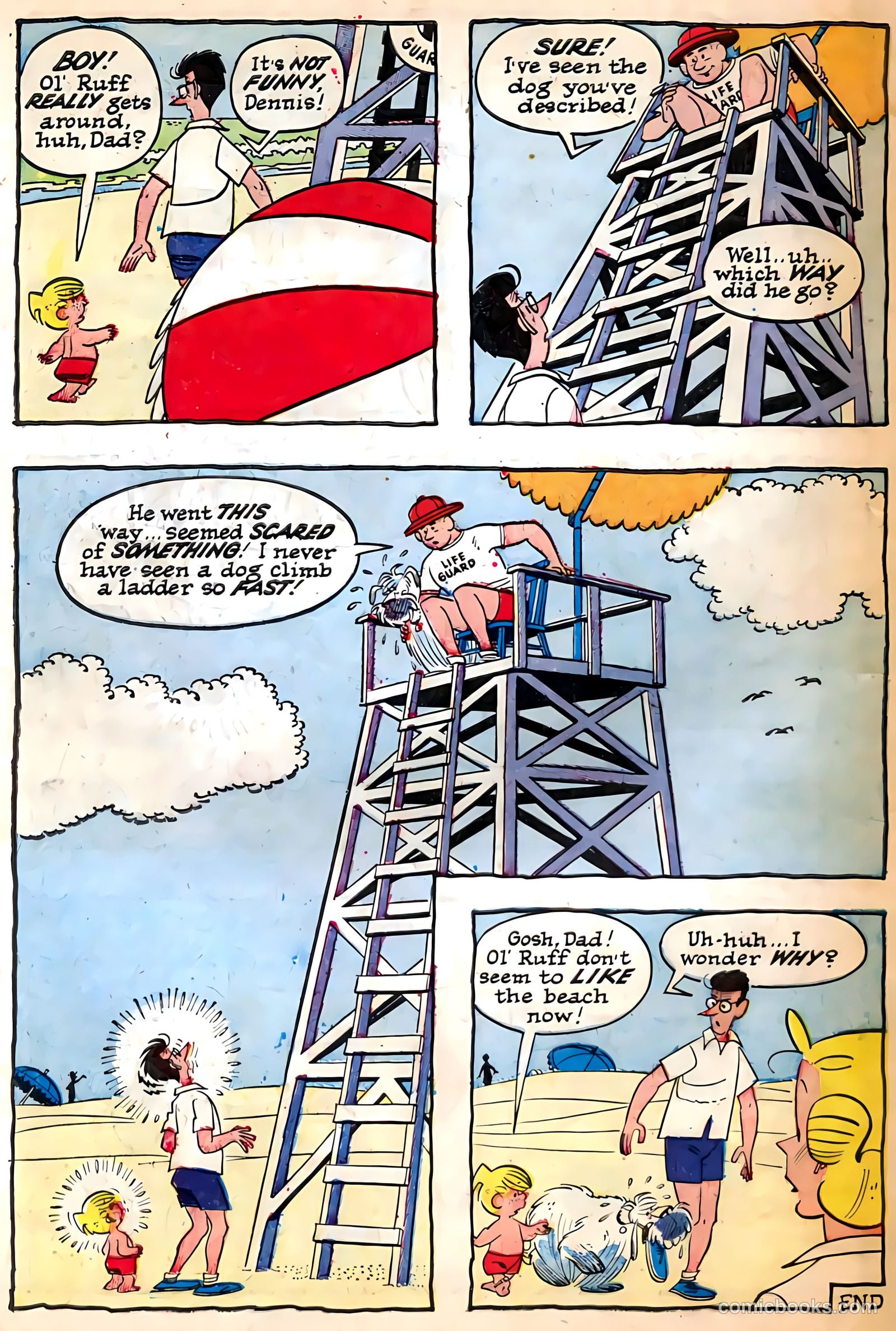 Dennis the Menace and His Dog Ruff #1 — page 34 of 36
