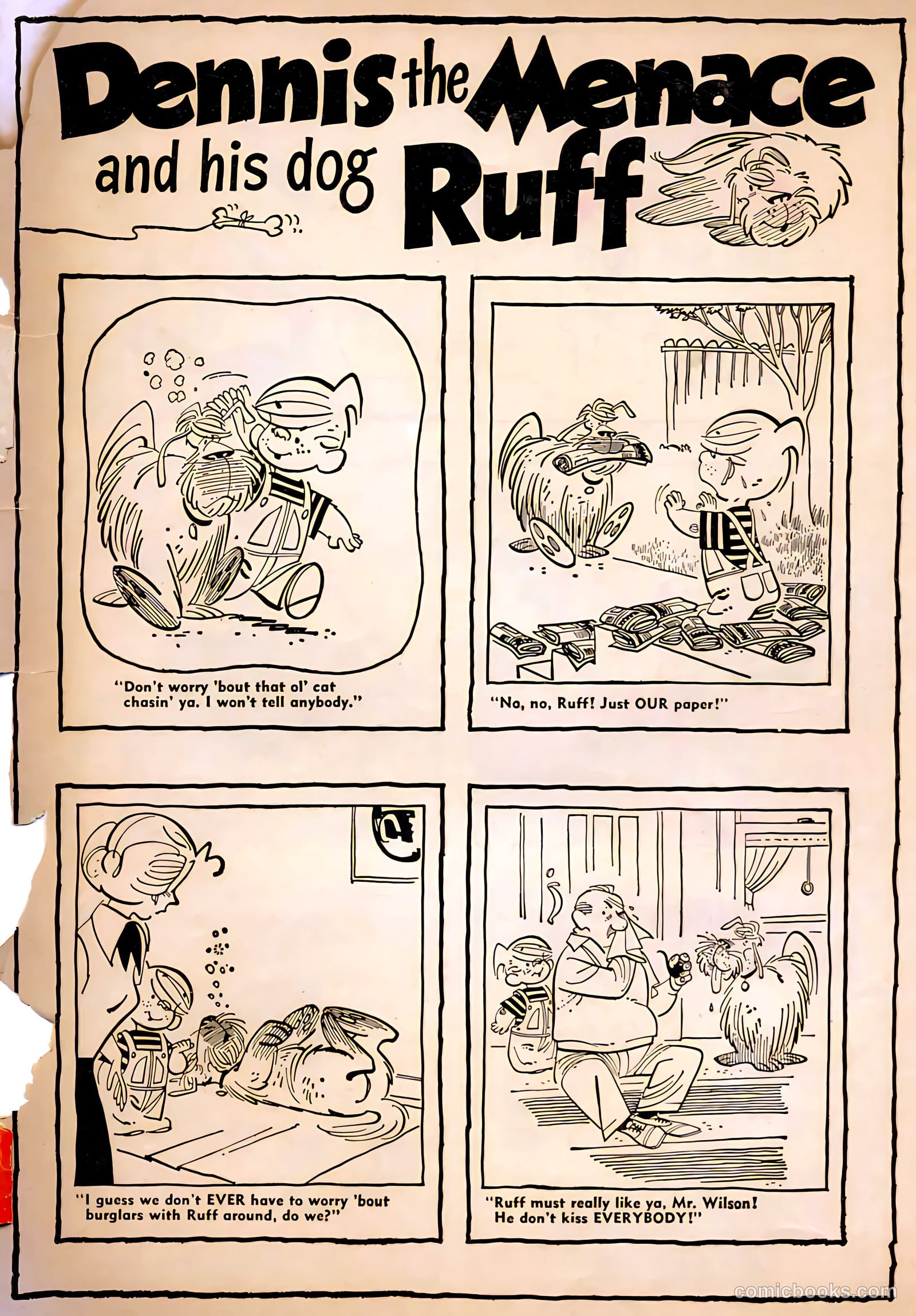 Dennis the Menace and His Dog Ruff #1 — page 35 of 36