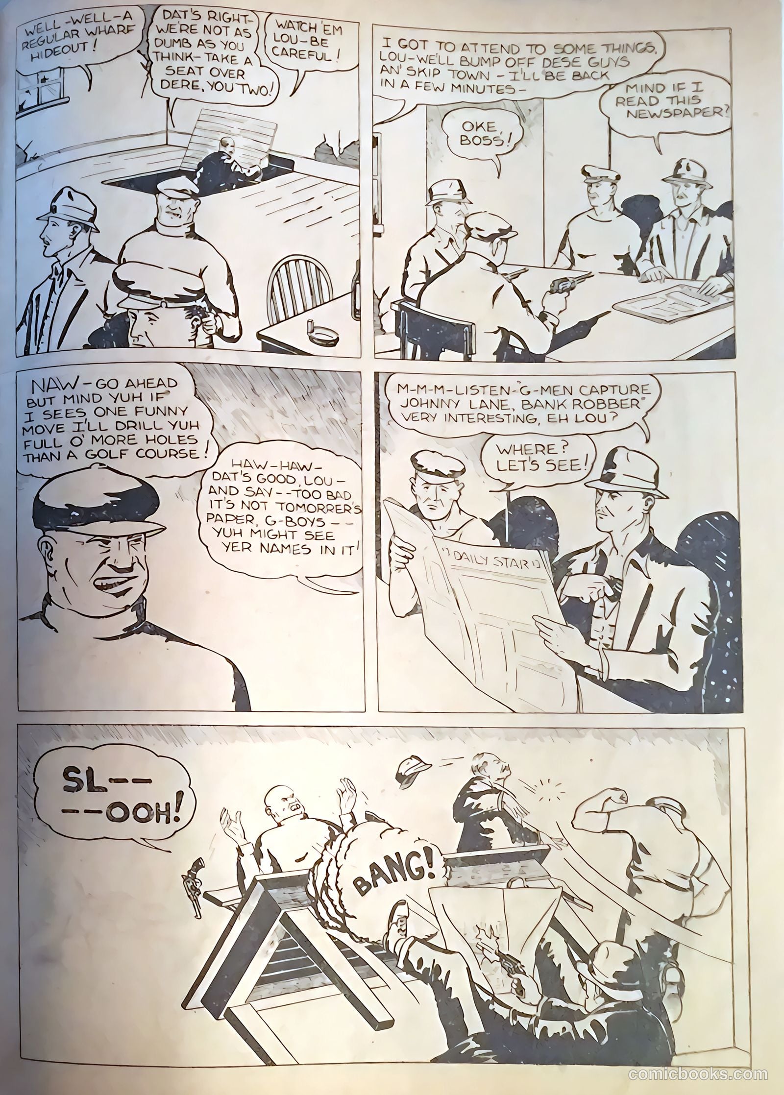 Detective Picture Stories #2 — page 56 of 65