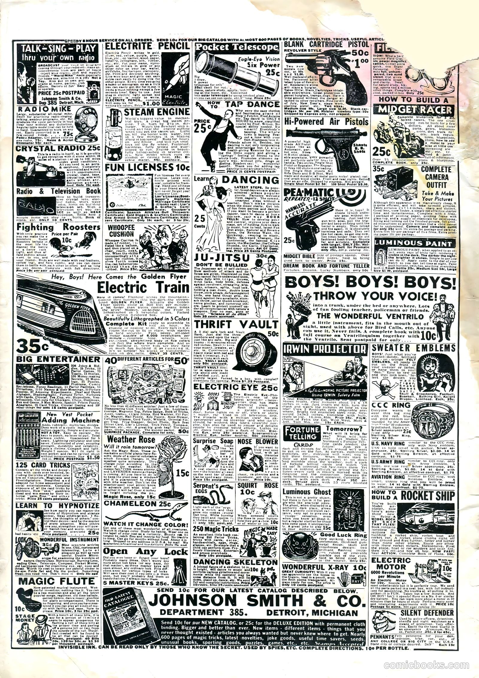 Detective Picture Stories #4 — page 2 of 67