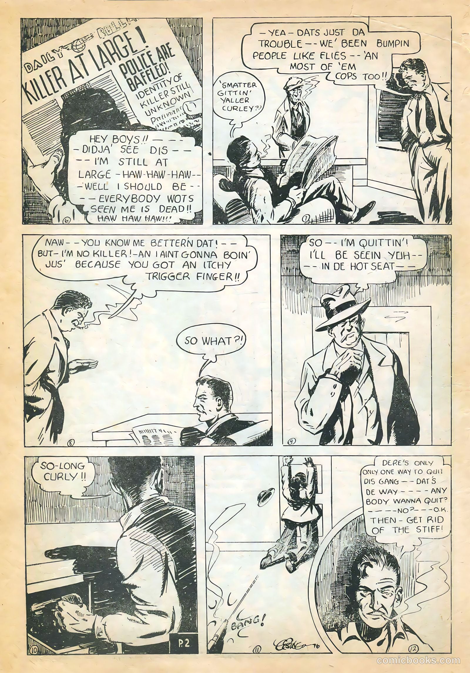 Detective Picture Stories #4 — page 12 of 67