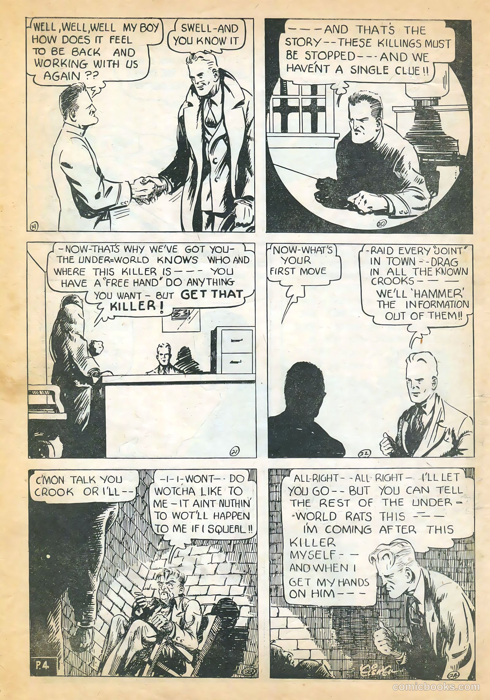Detective Picture Stories #4 — page 14 of 67