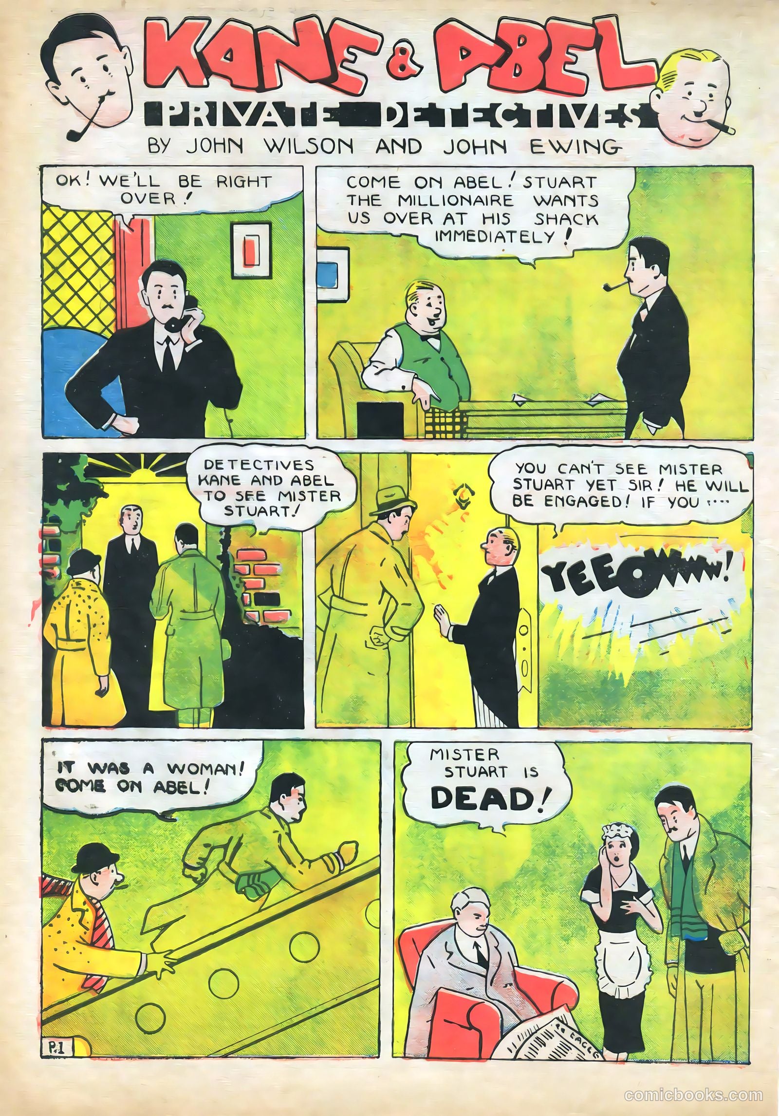 Detective Picture Stories #4 — page 35 of 67