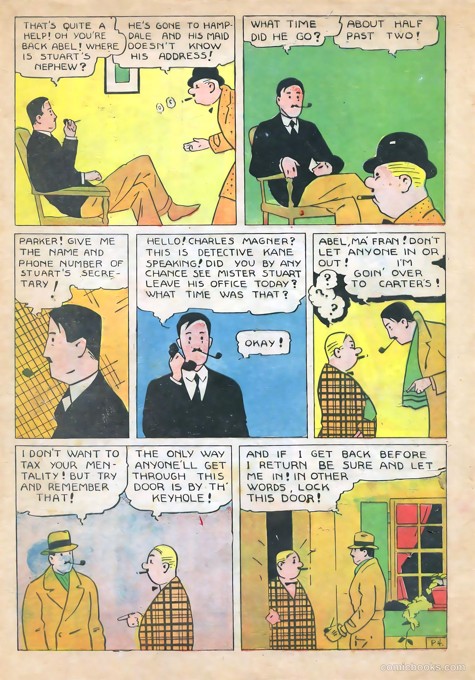 Detective Picture Stories #4 — page 38 of 67