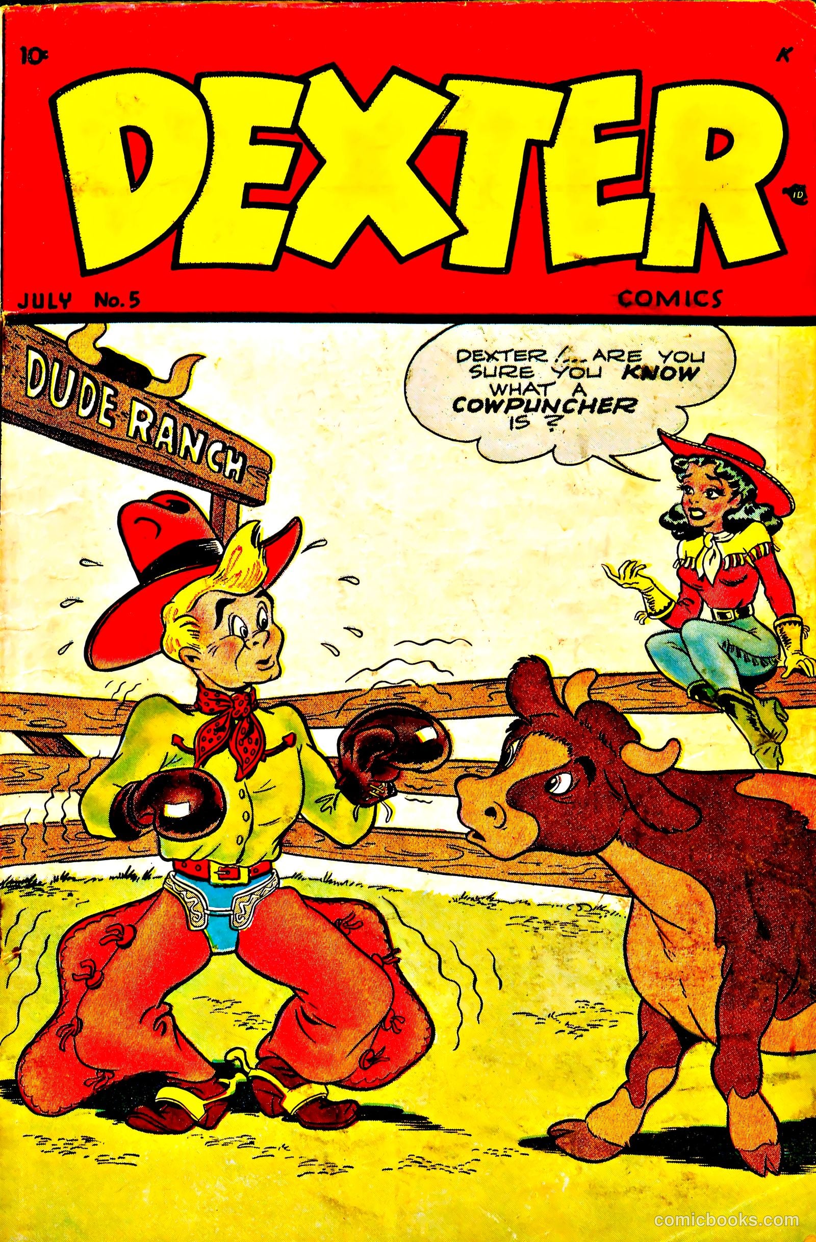 Dexter Comics #5 — page 1 of 36