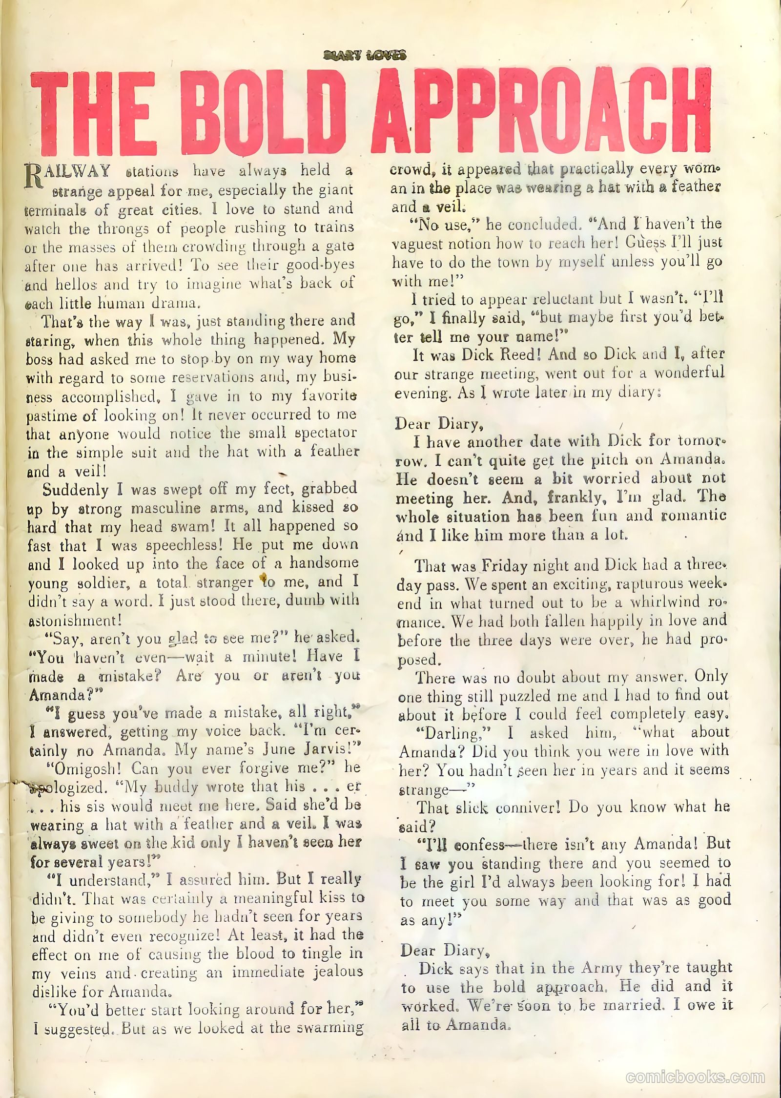 Diary Loves #13 — page 25 of 36