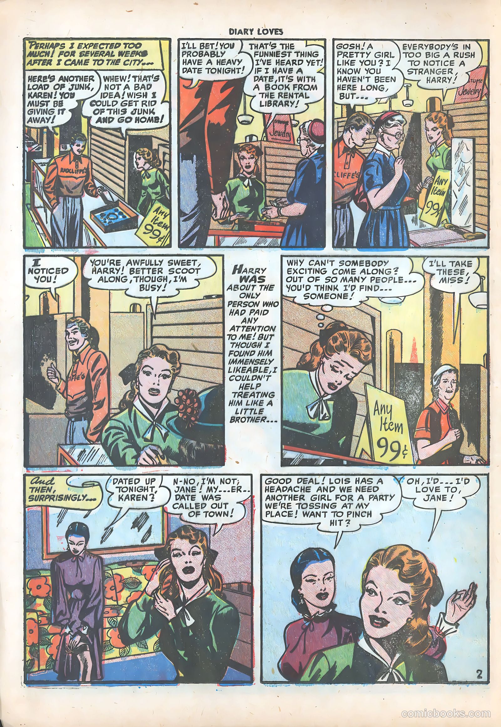 Diary Loves #19 — page 5 of 37