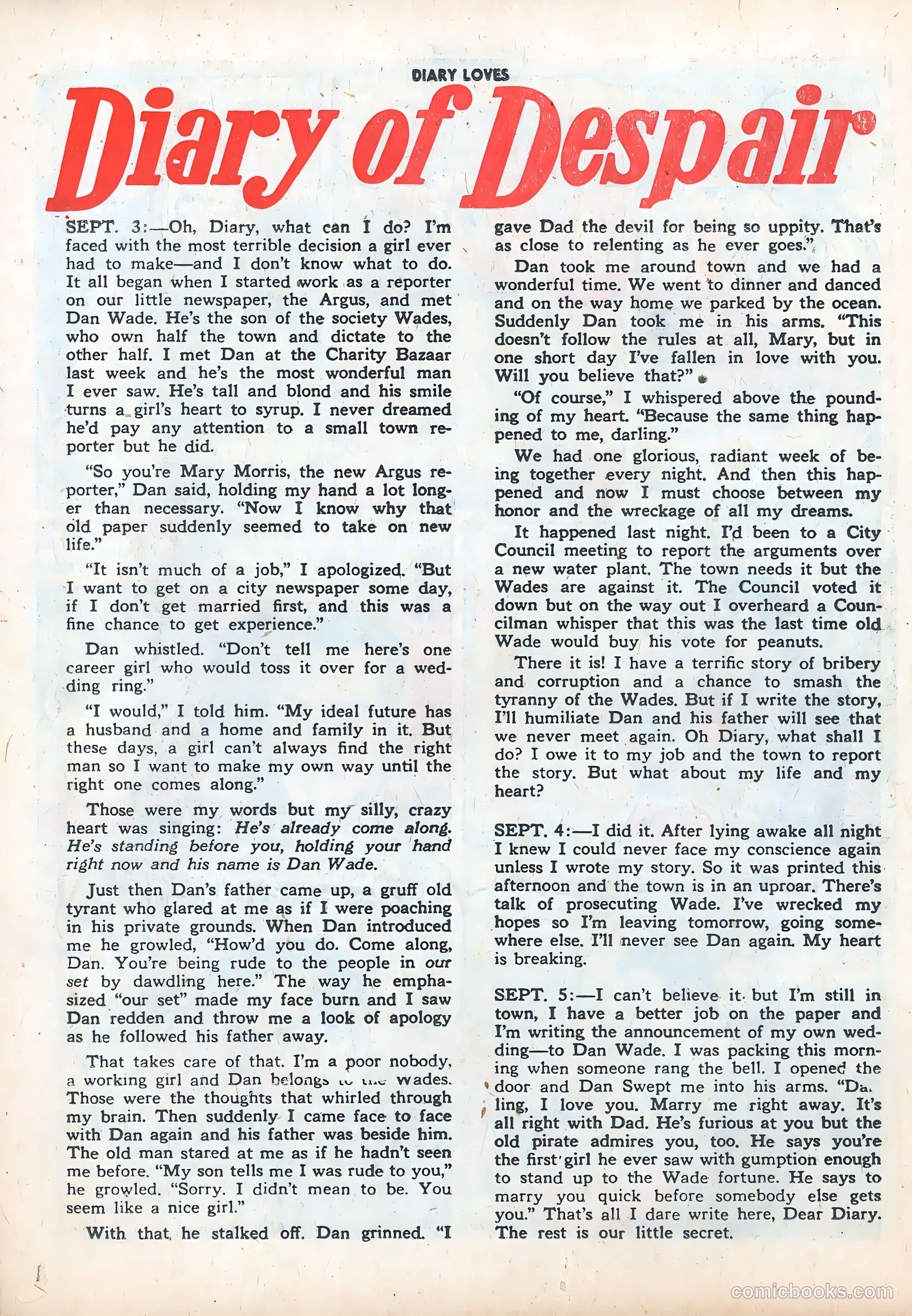 Diary Loves #2 — page 26 of 36