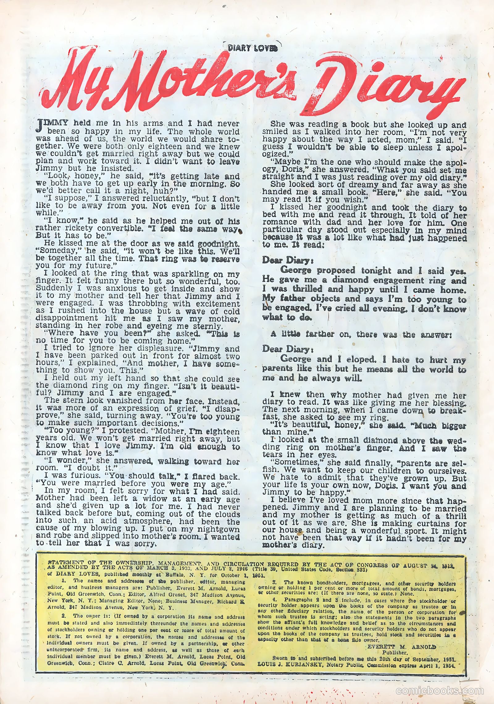 Diary Loves #20 — page 26 of 36