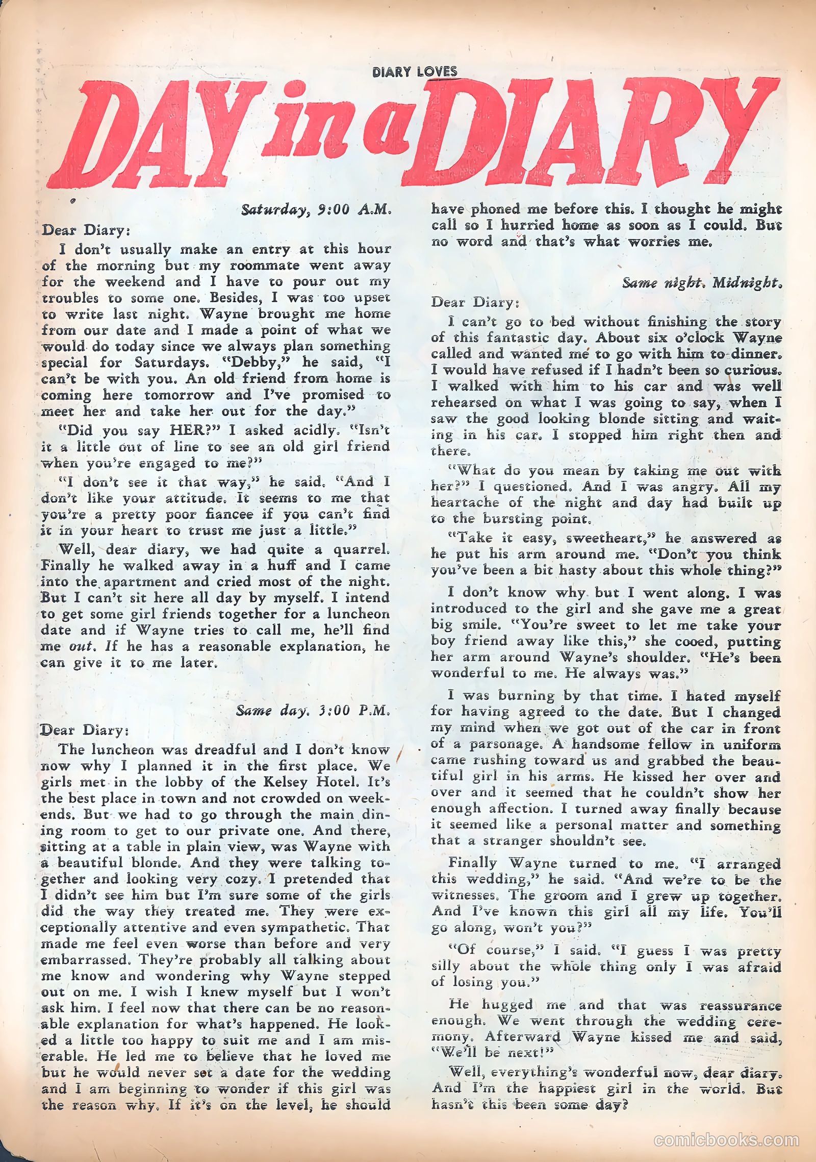 Diary Loves #21 — page 26 of 36