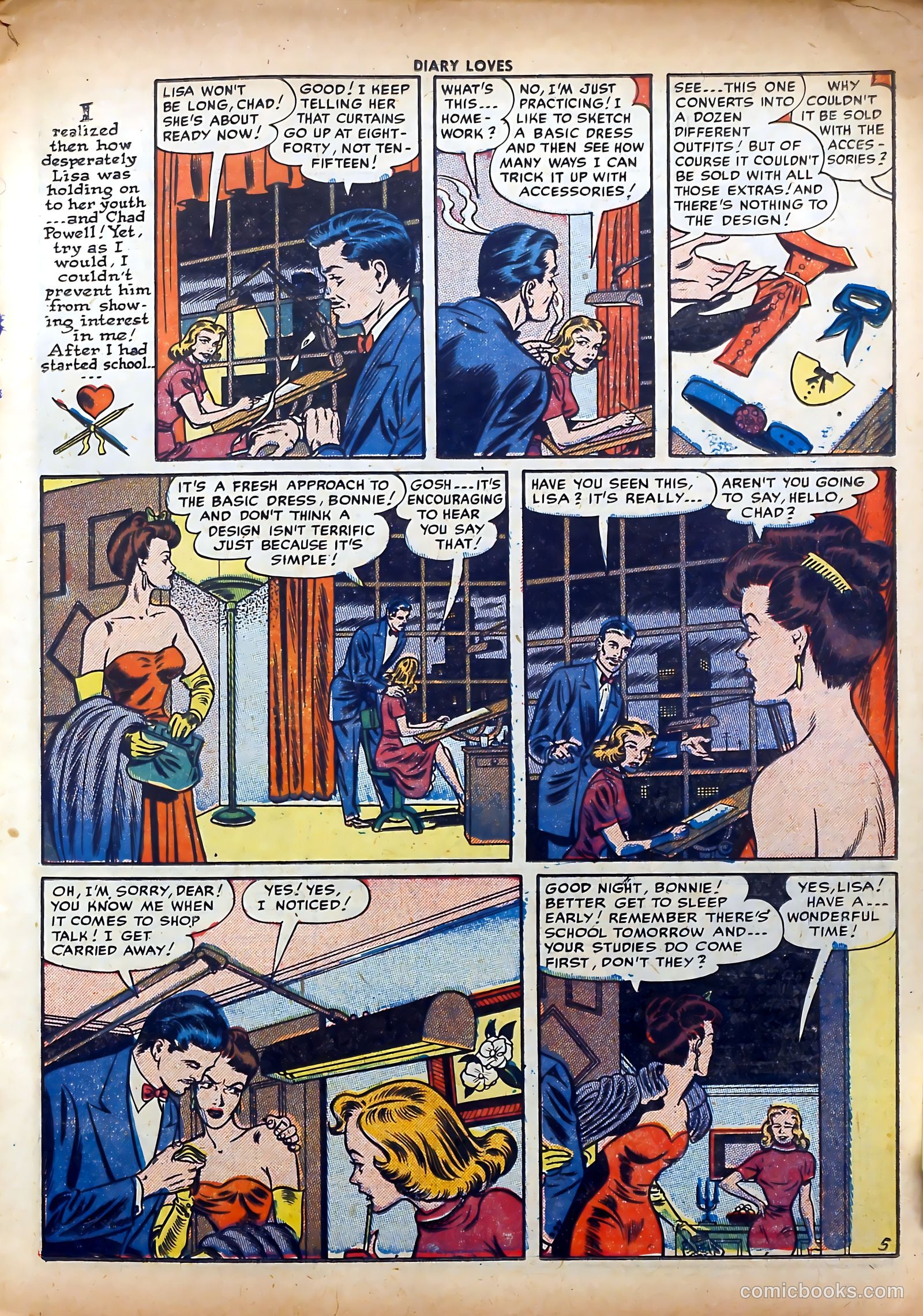 Diary Loves #23 — page 7 of 36