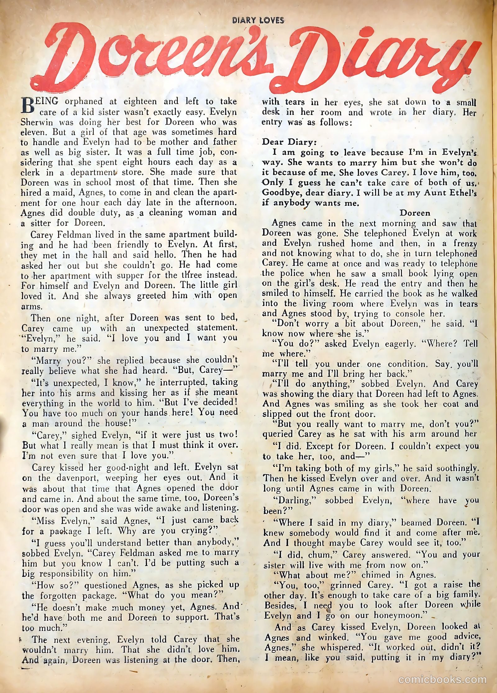 Diary Loves #23 — page 26 of 36