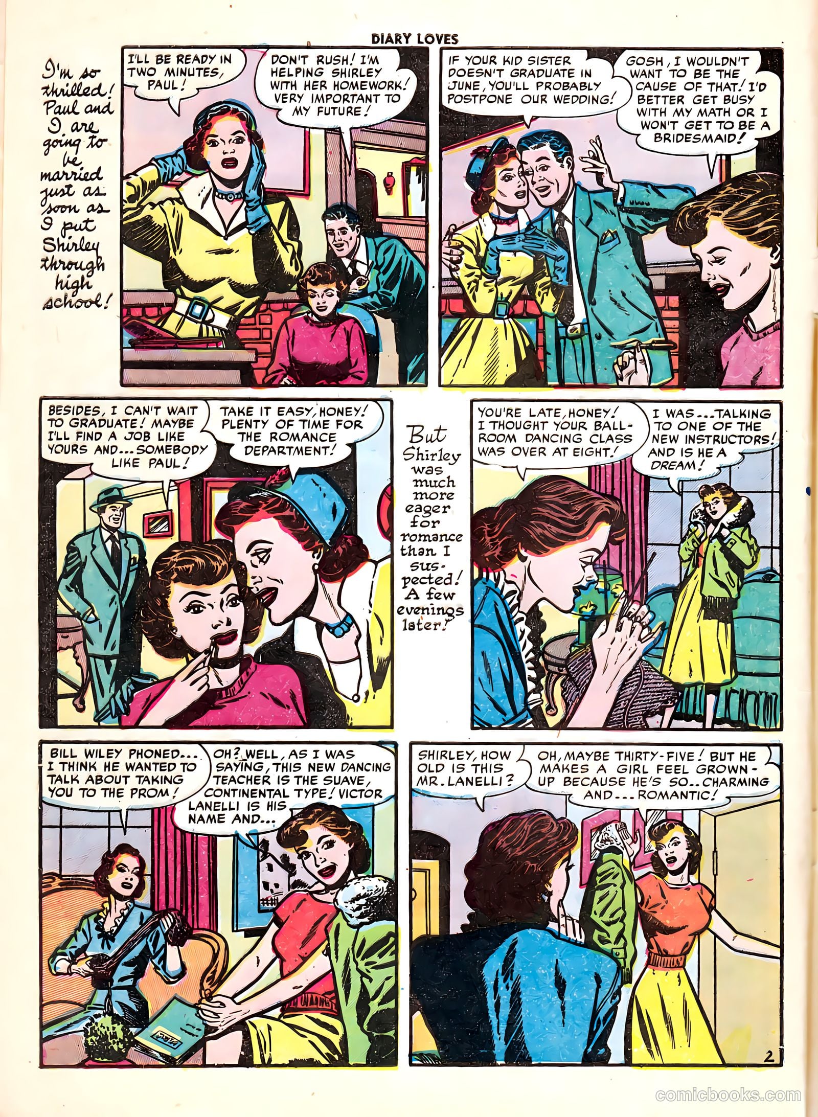 Diary Loves #25 — page 4 of 36