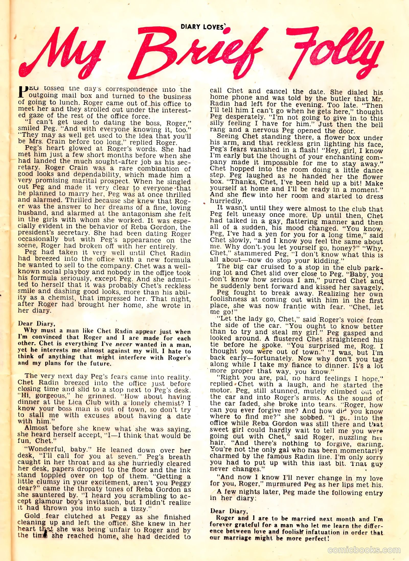 Diary Loves #25 — page 25 of 36