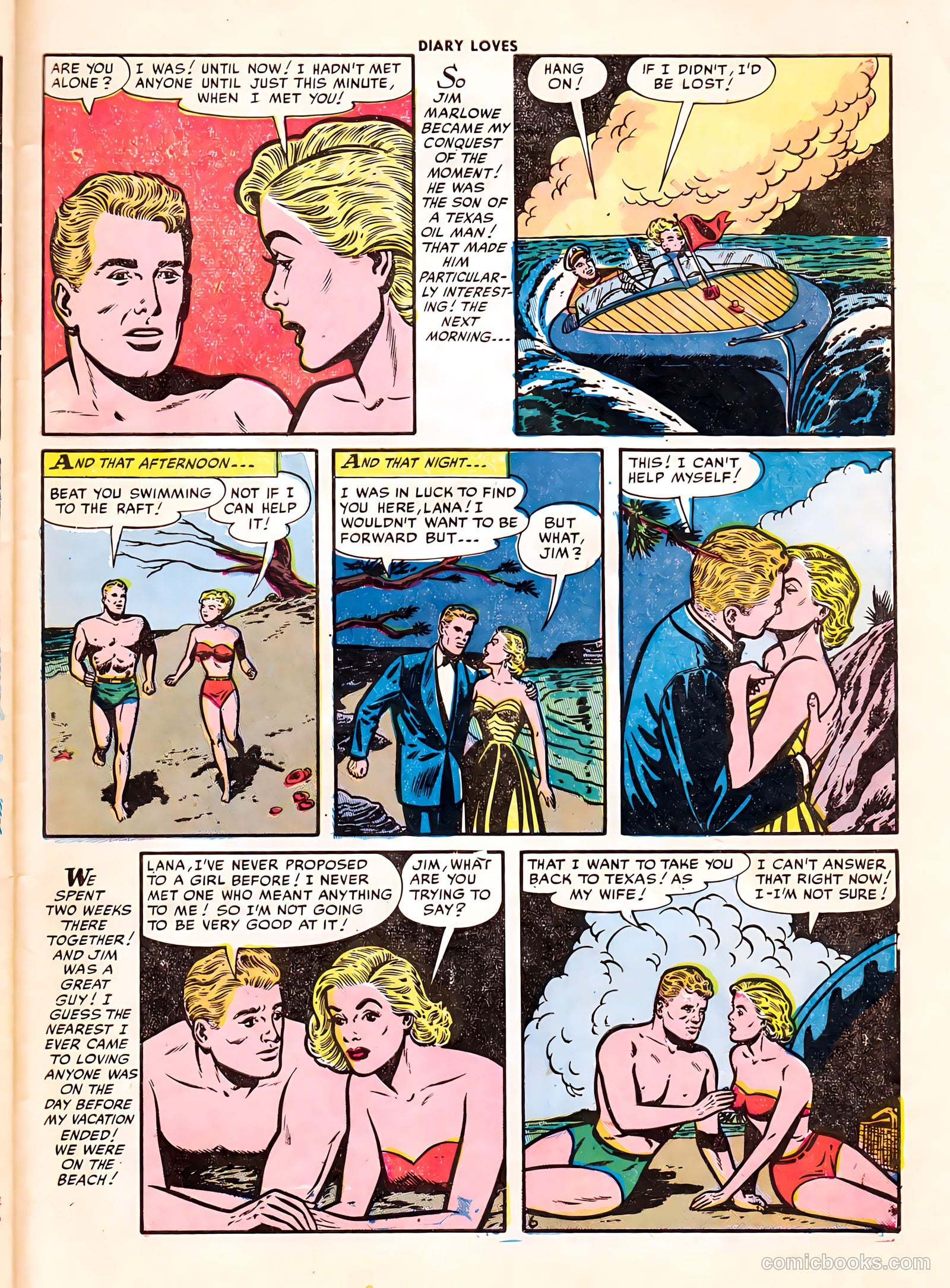 Diary Loves #25 — page 31 of 36