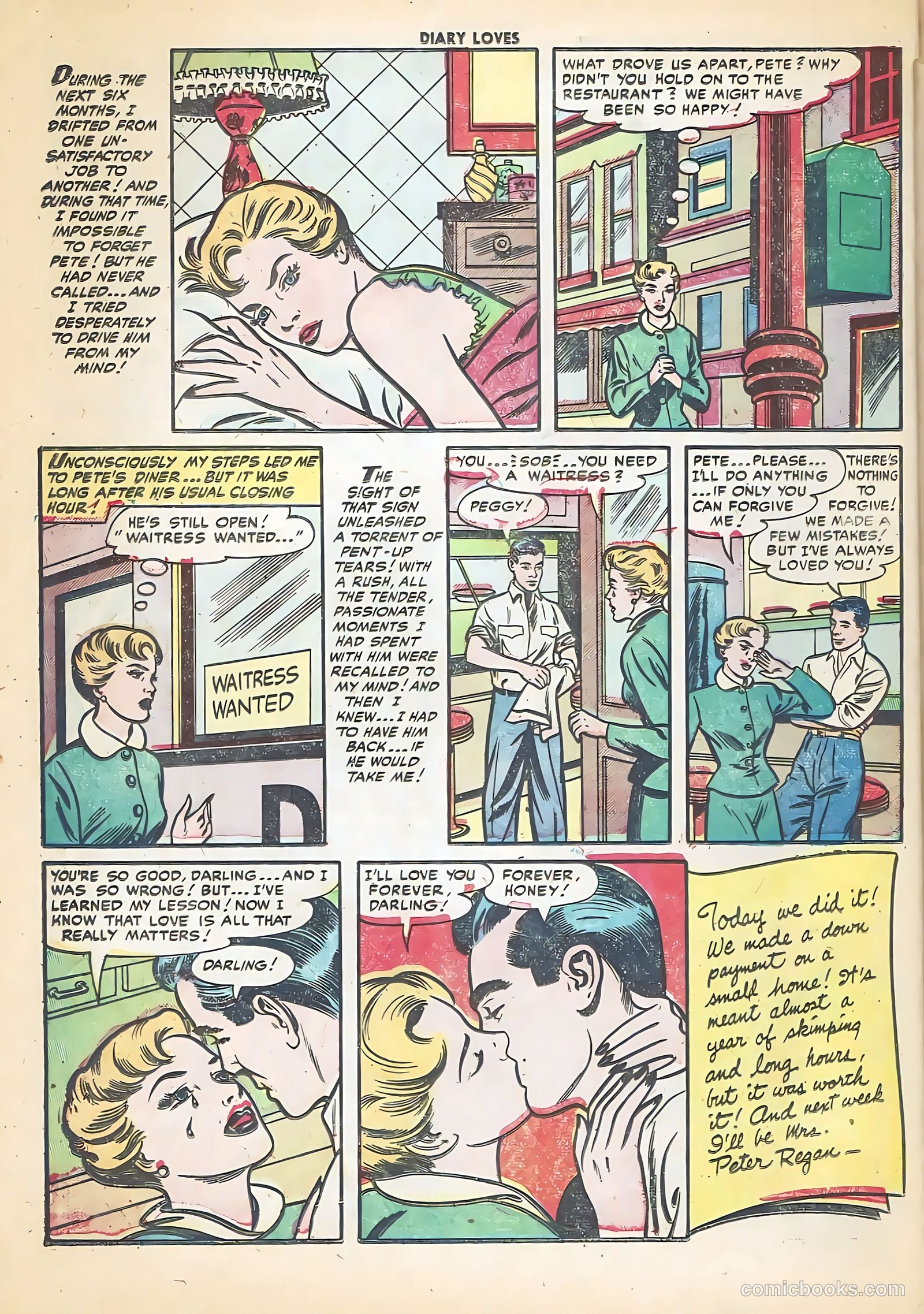 Diary Loves #26 — page 33 of 37