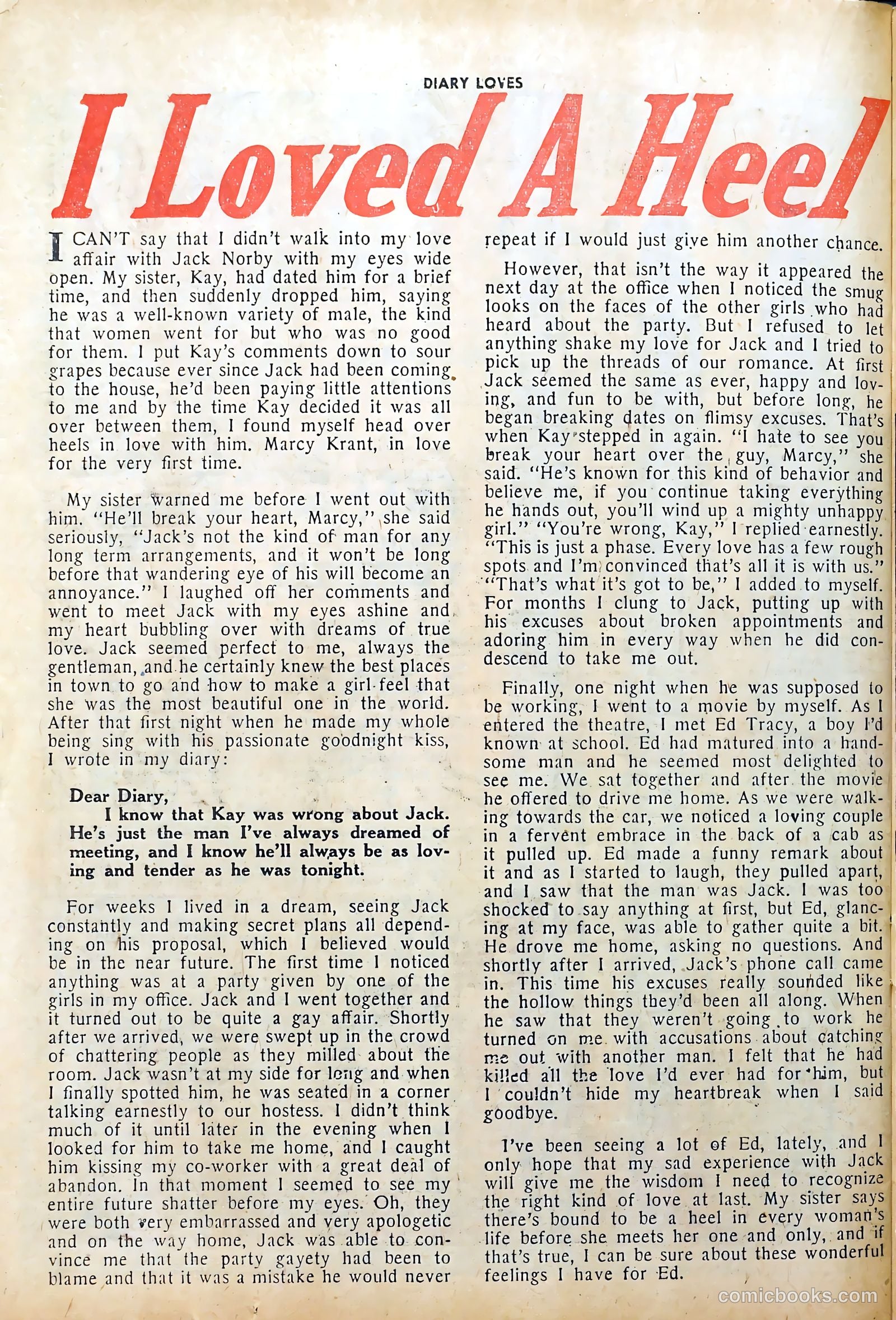 Diary Loves #30 — page 26 of 37