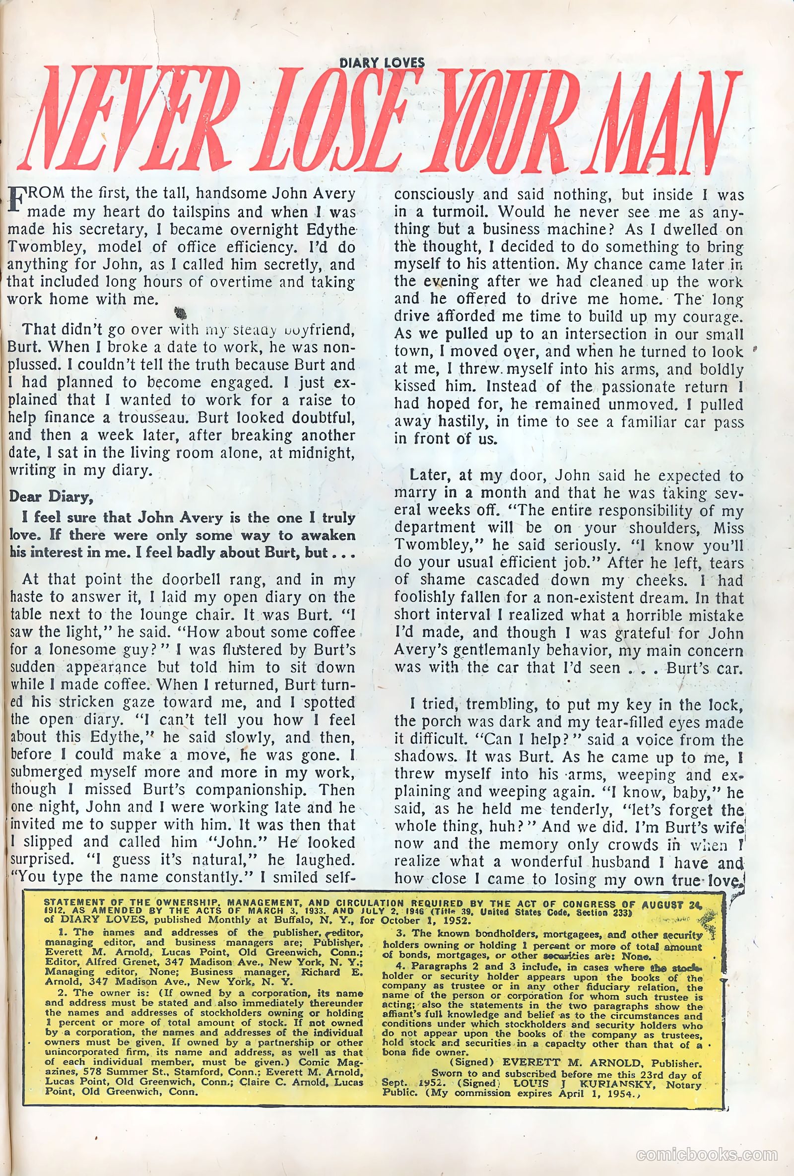 Diary Loves #31 — page 27 of 36