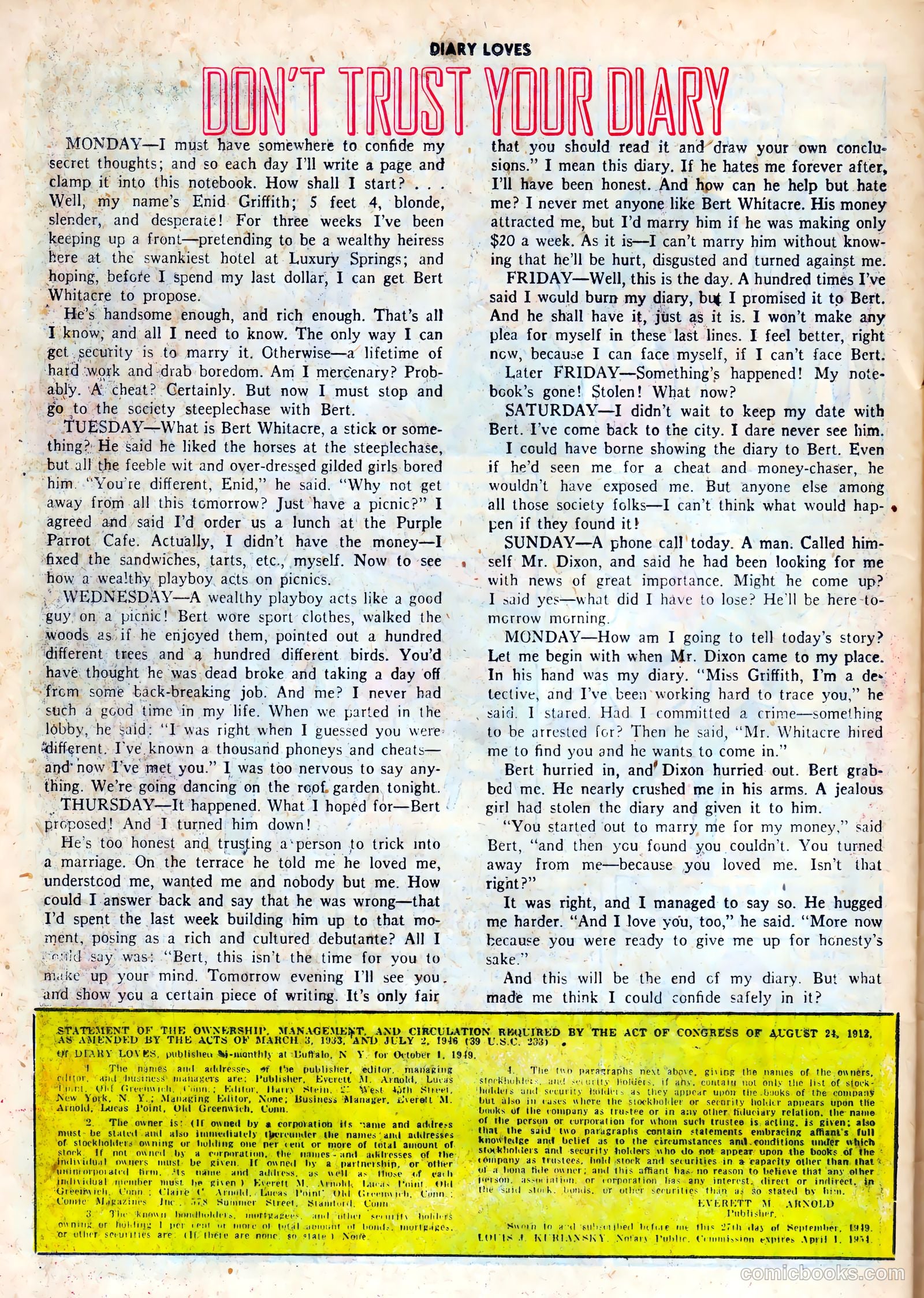 Diary Loves #4 — page 26 of 37