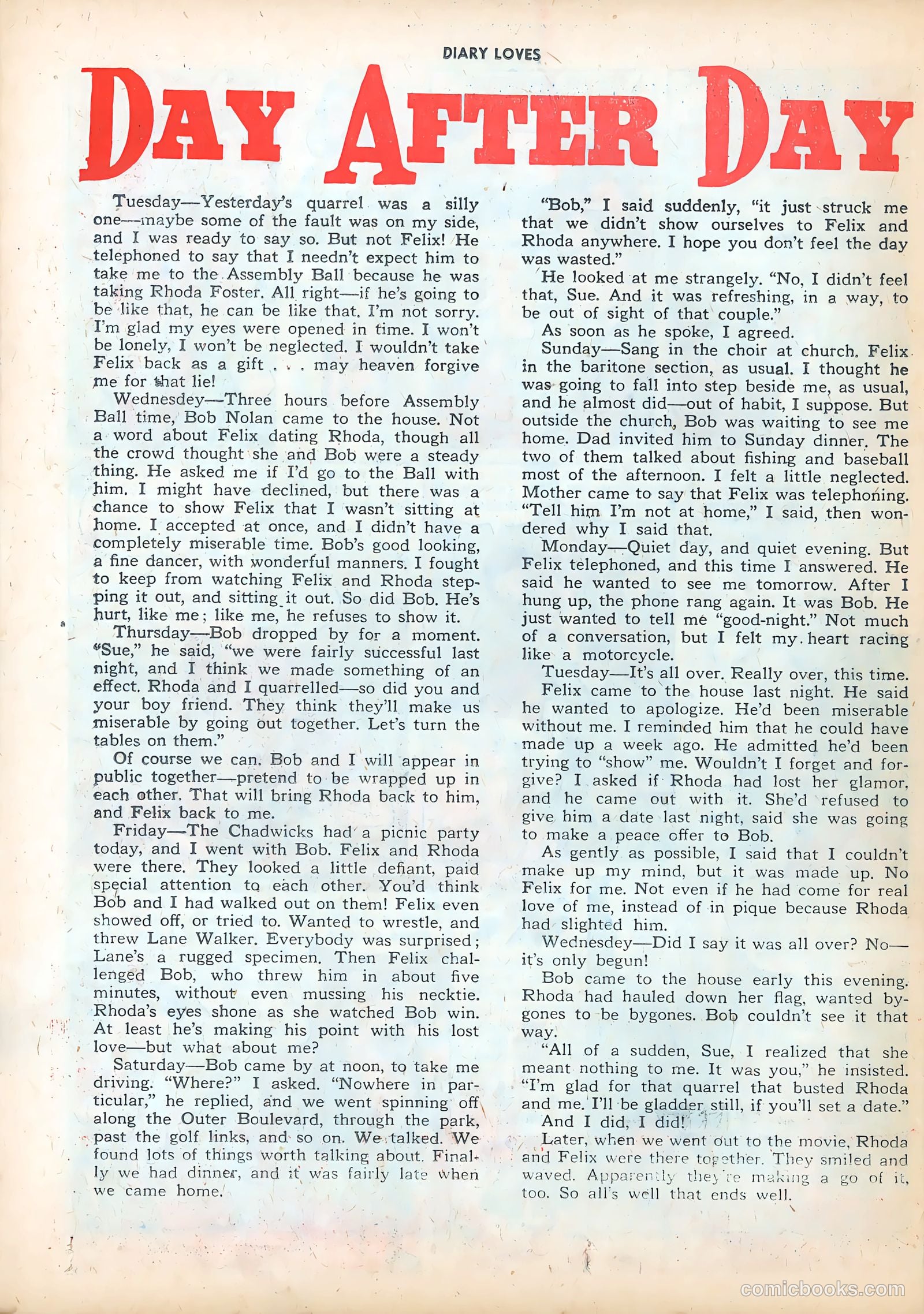 Diary Loves #5 — page 26 of 36