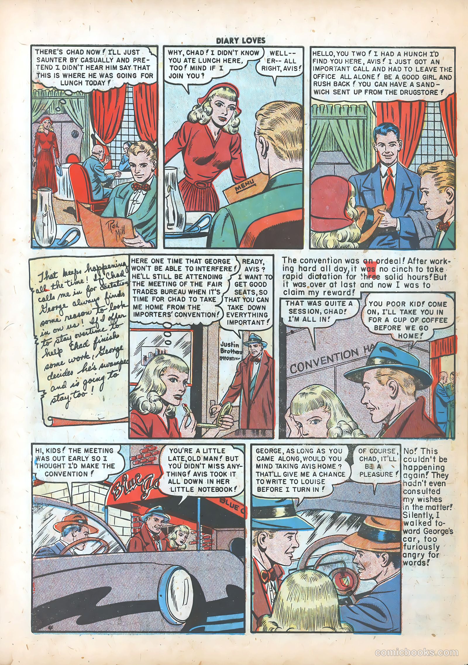 Diary Loves #5 — page 30 of 36