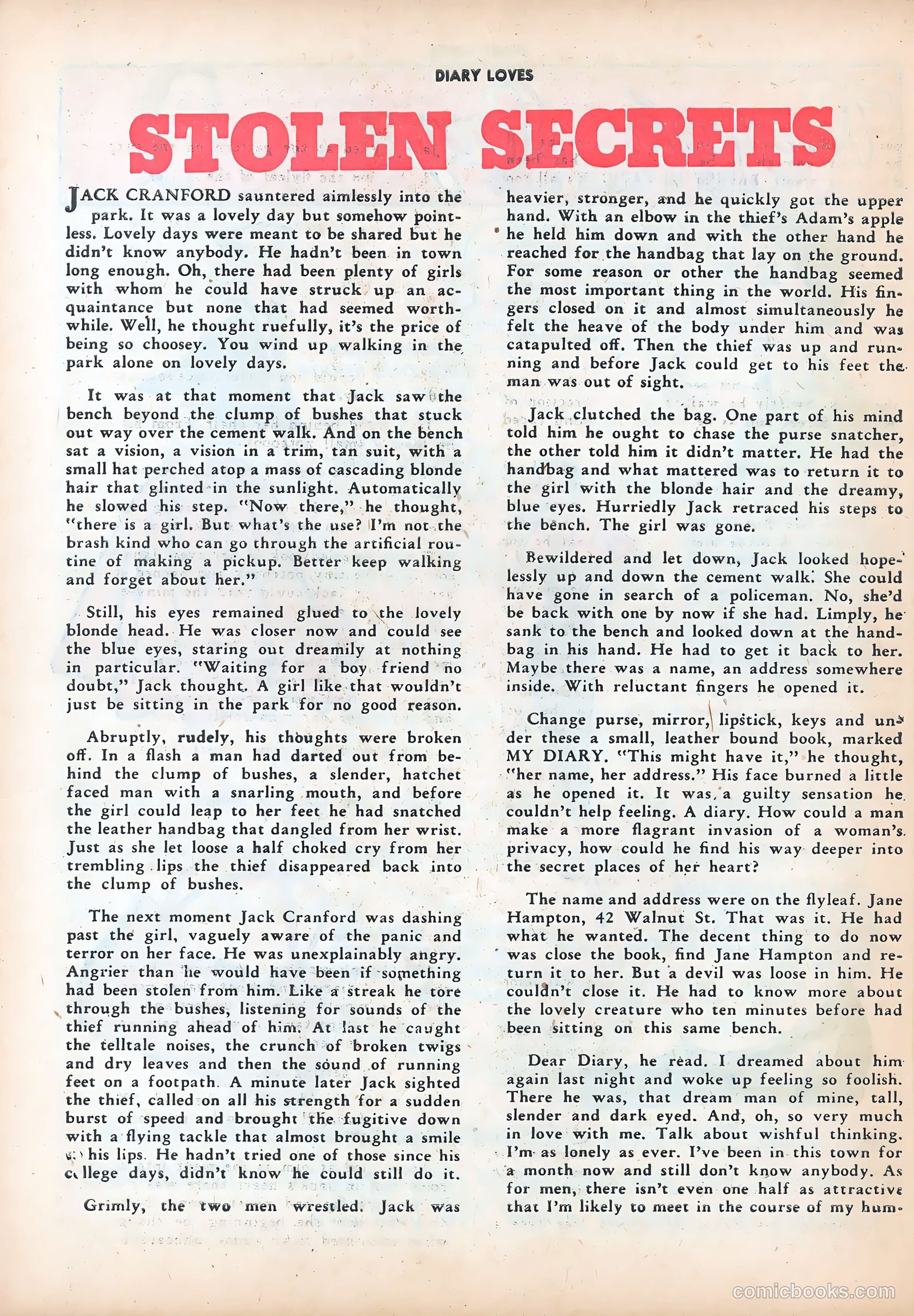 Diary Loves #8 — page 37 of 51
