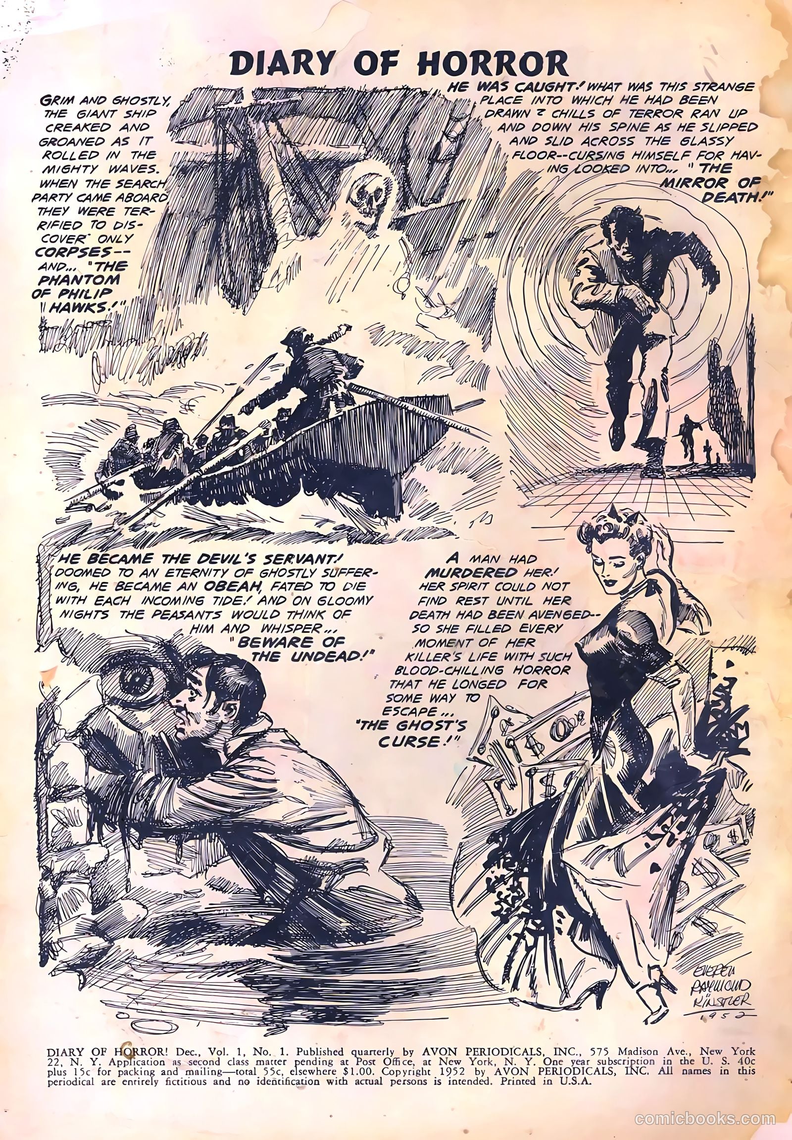Diary of Horror #1 — page 2 of 36
