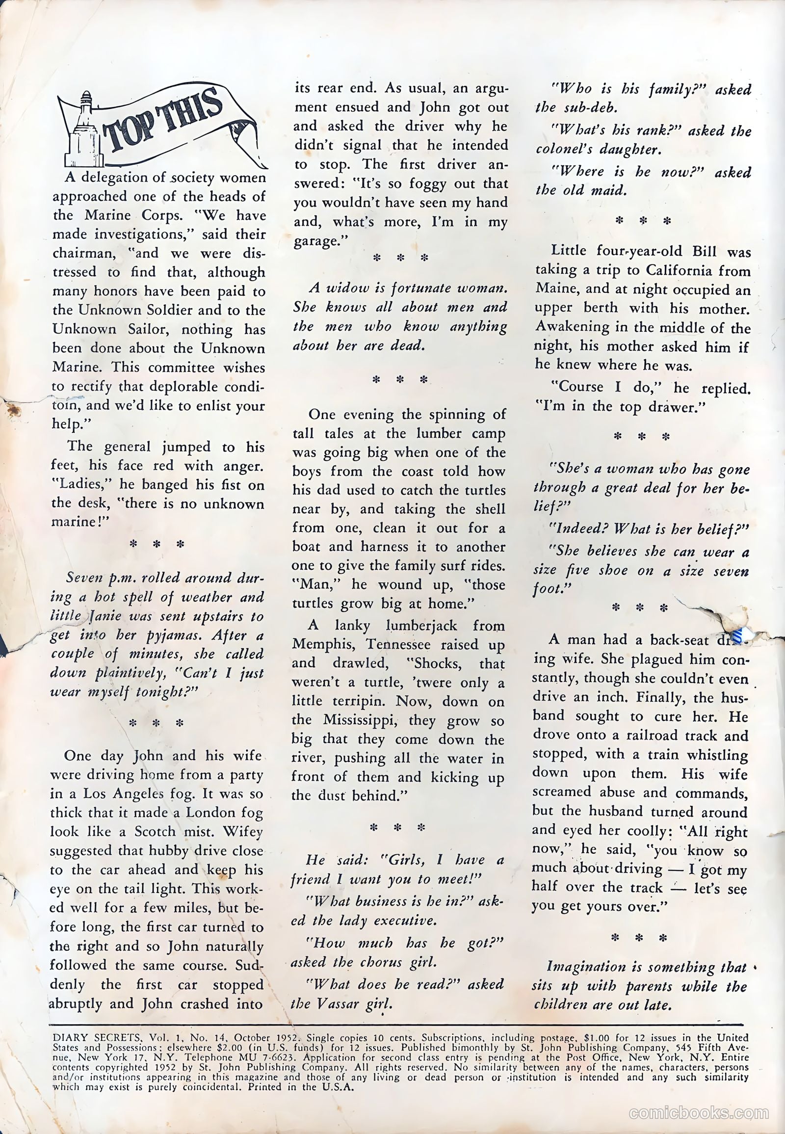 Diary Secrets #14 — page 2 of 36