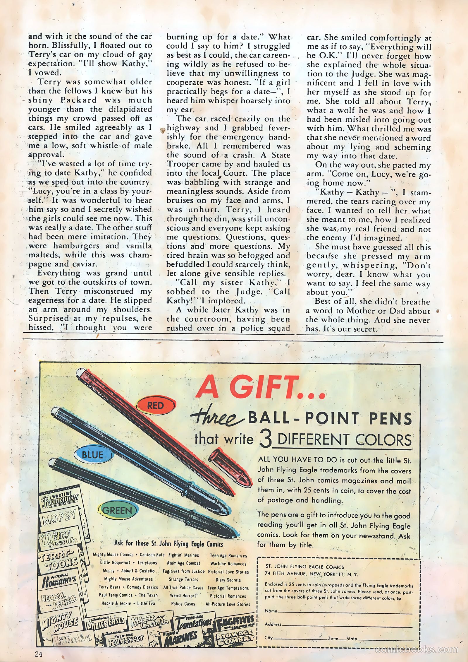 Diary Secrets #17 — page 25 of 35