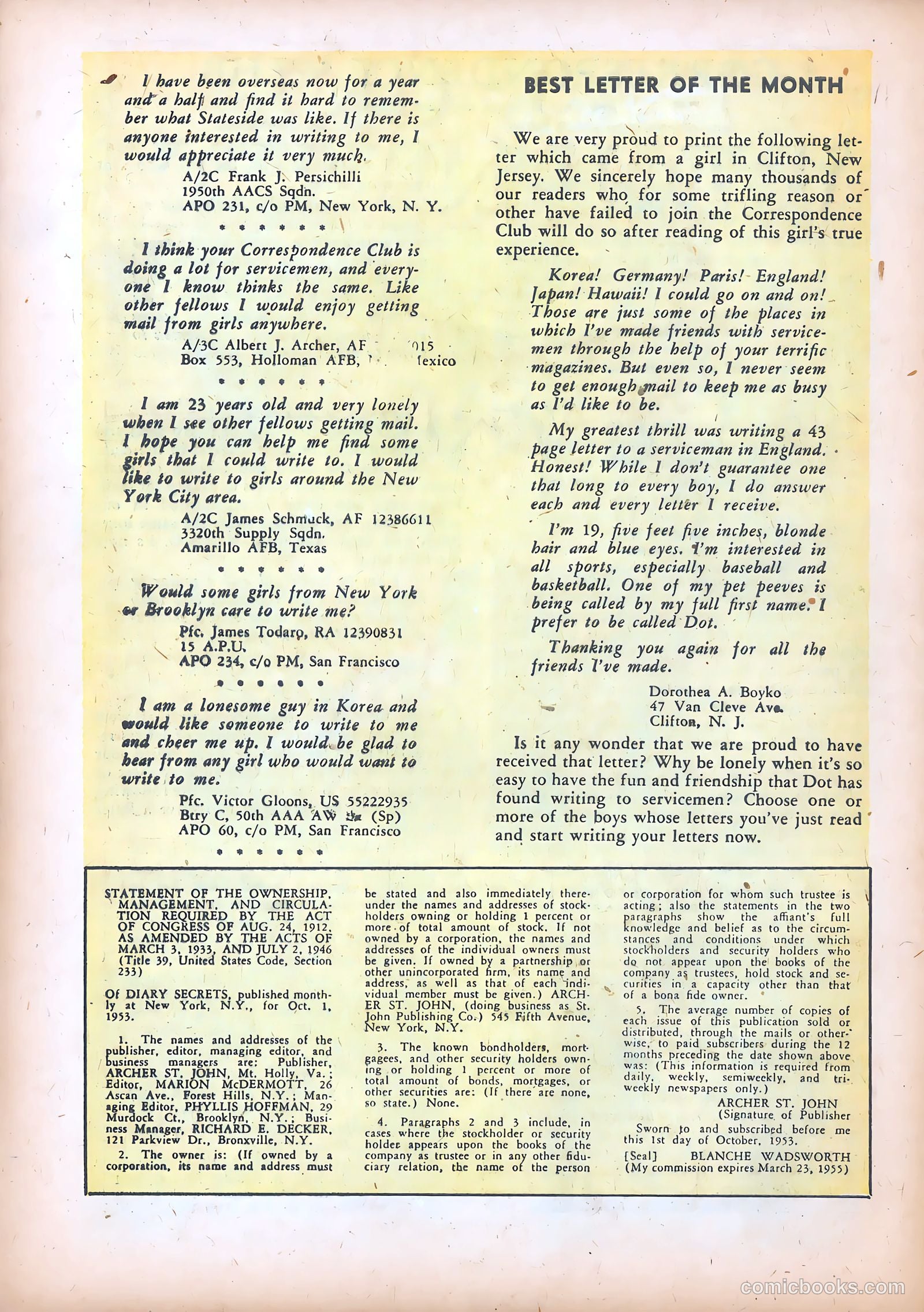 Diary Secrets #22 — page 28 of 37