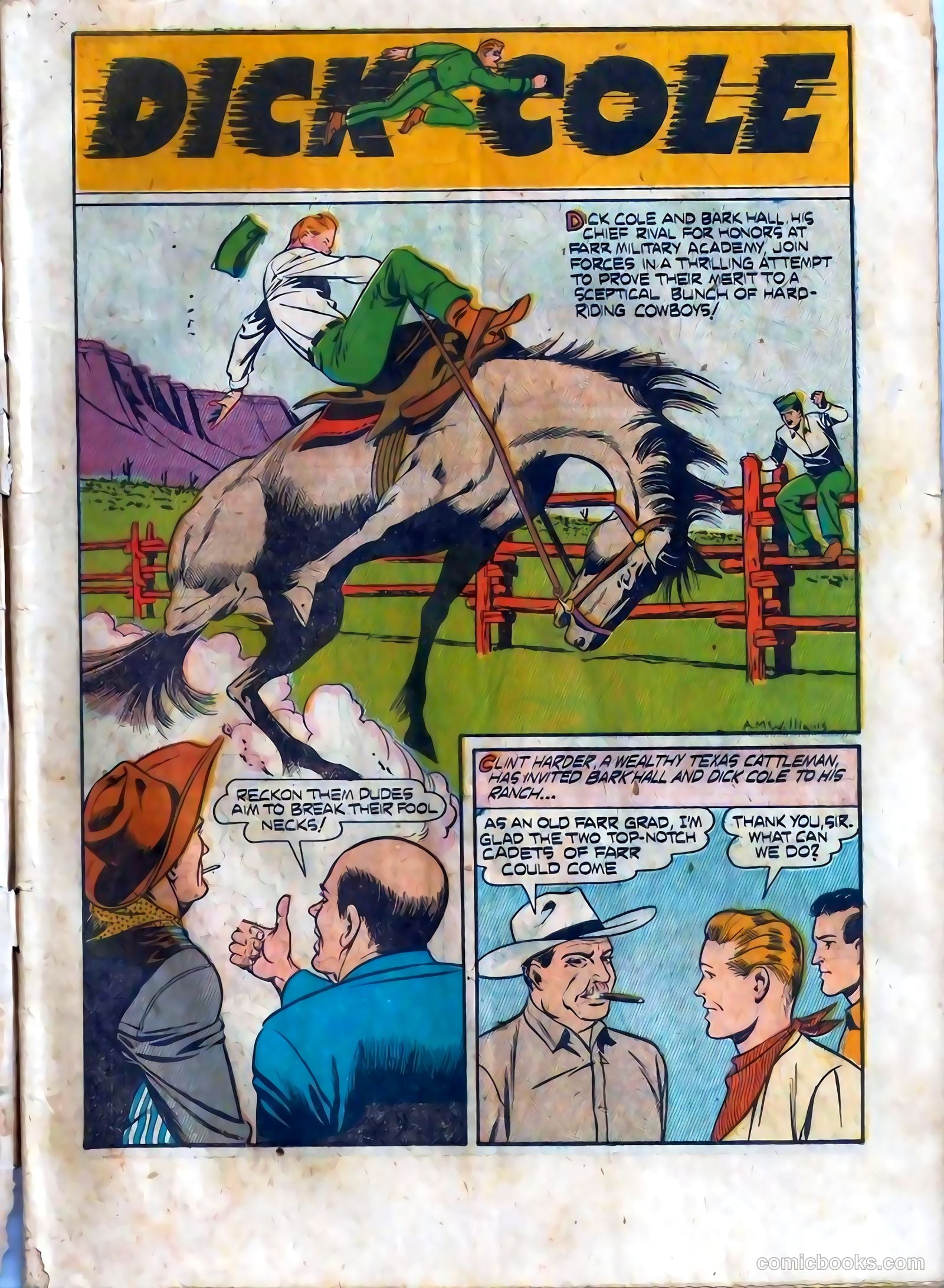 Dick Cole #6 — page 3 of 36