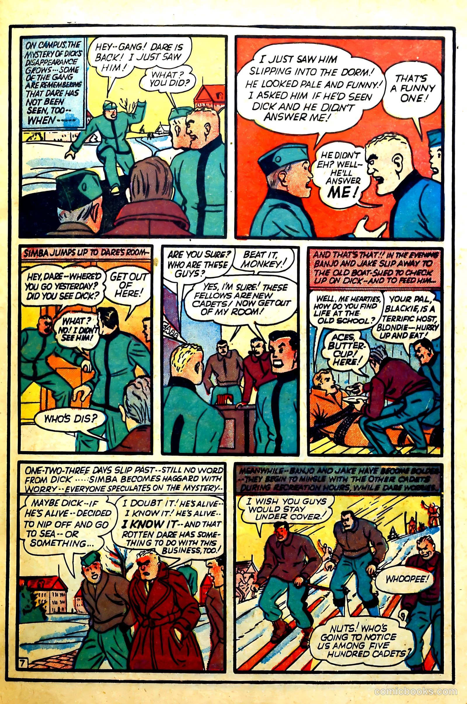 Dick Cole #7 — page 8 of 32