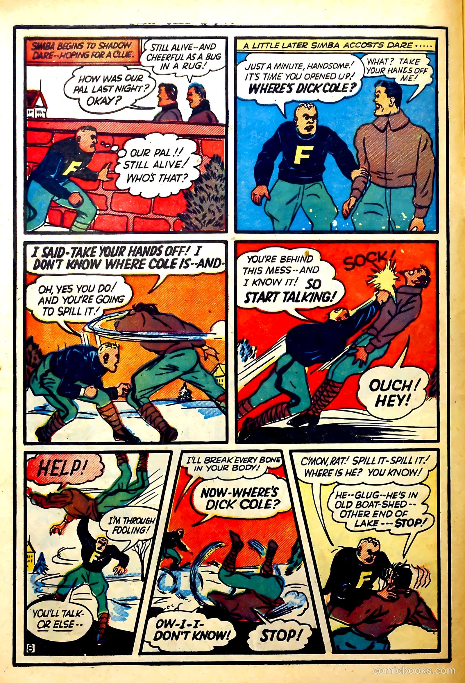 Dick Cole #7 — page 9 of 32