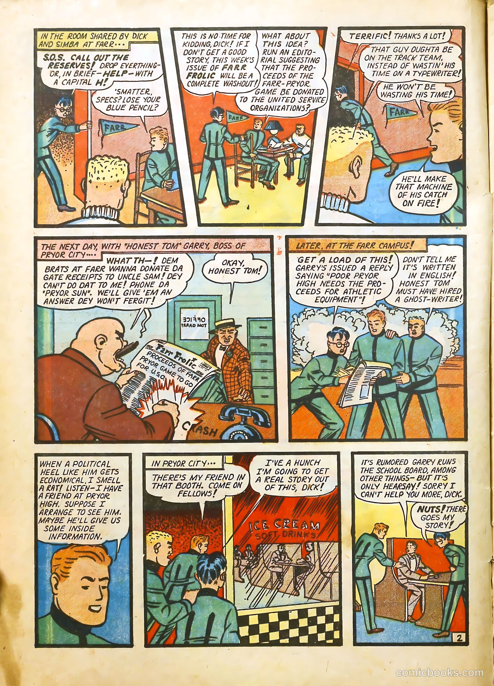 Dick Cole #8 — page 4 of 36