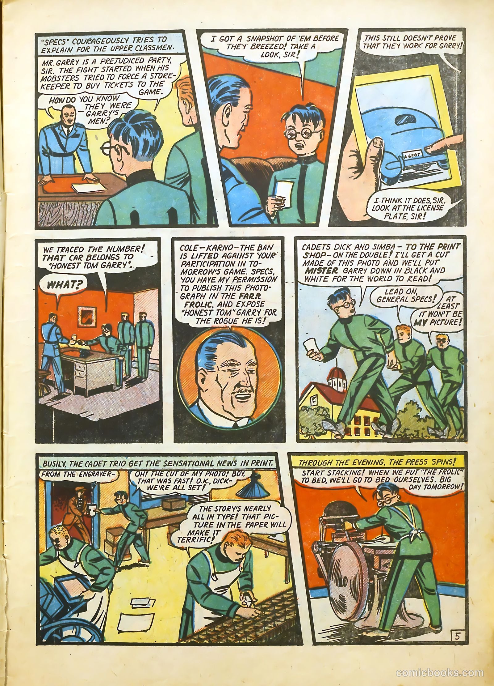 Dick Cole #8 — page 7 of 36