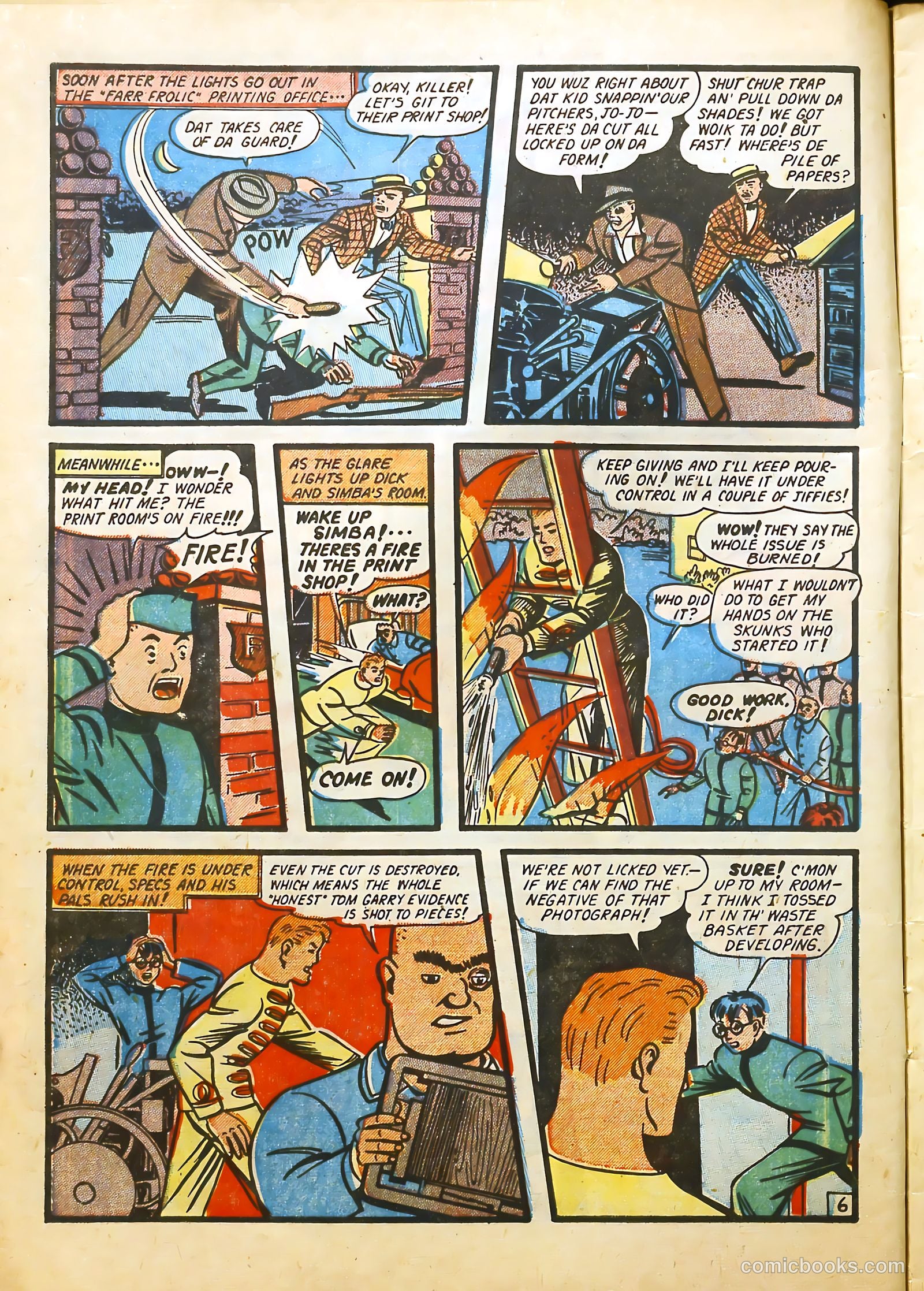 Dick Cole #8 — page 8 of 36