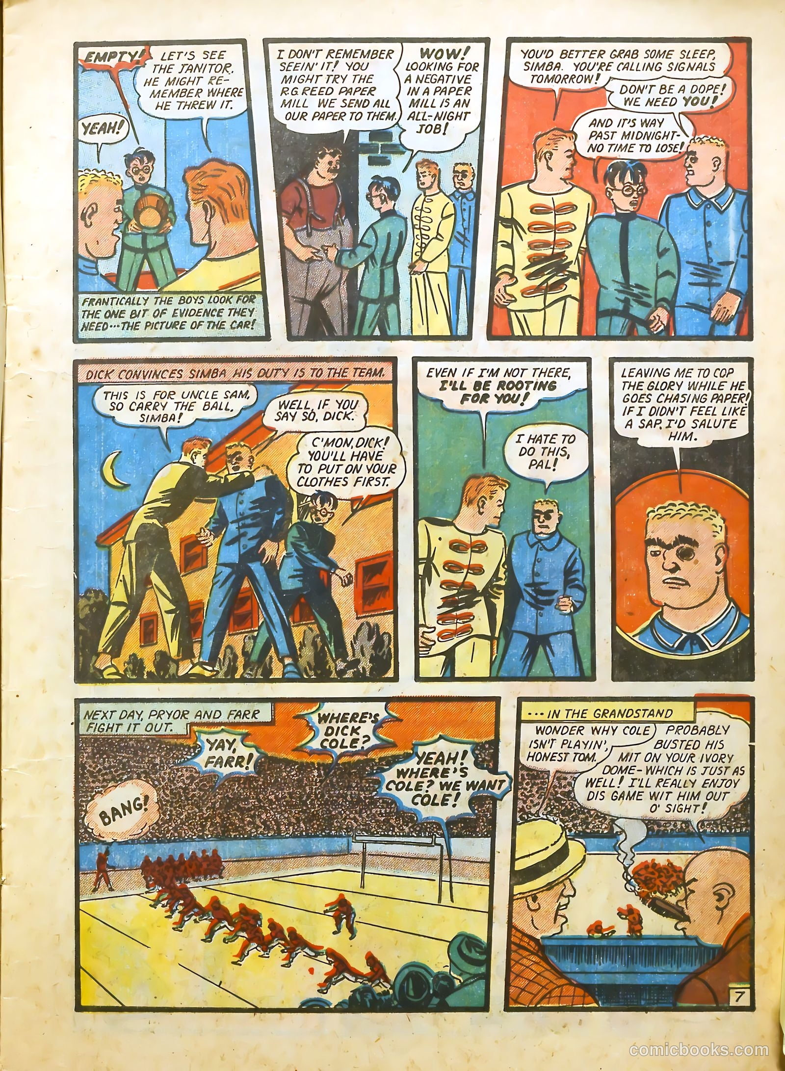 Dick Cole #8 — page 9 of 36