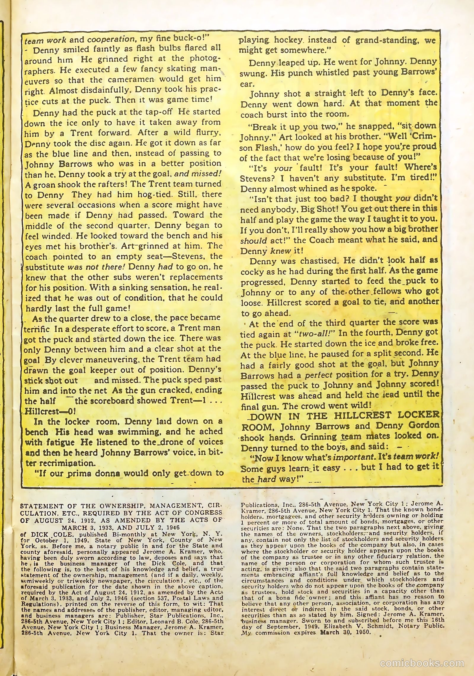 Dick Cole #8 — page 23 of 36