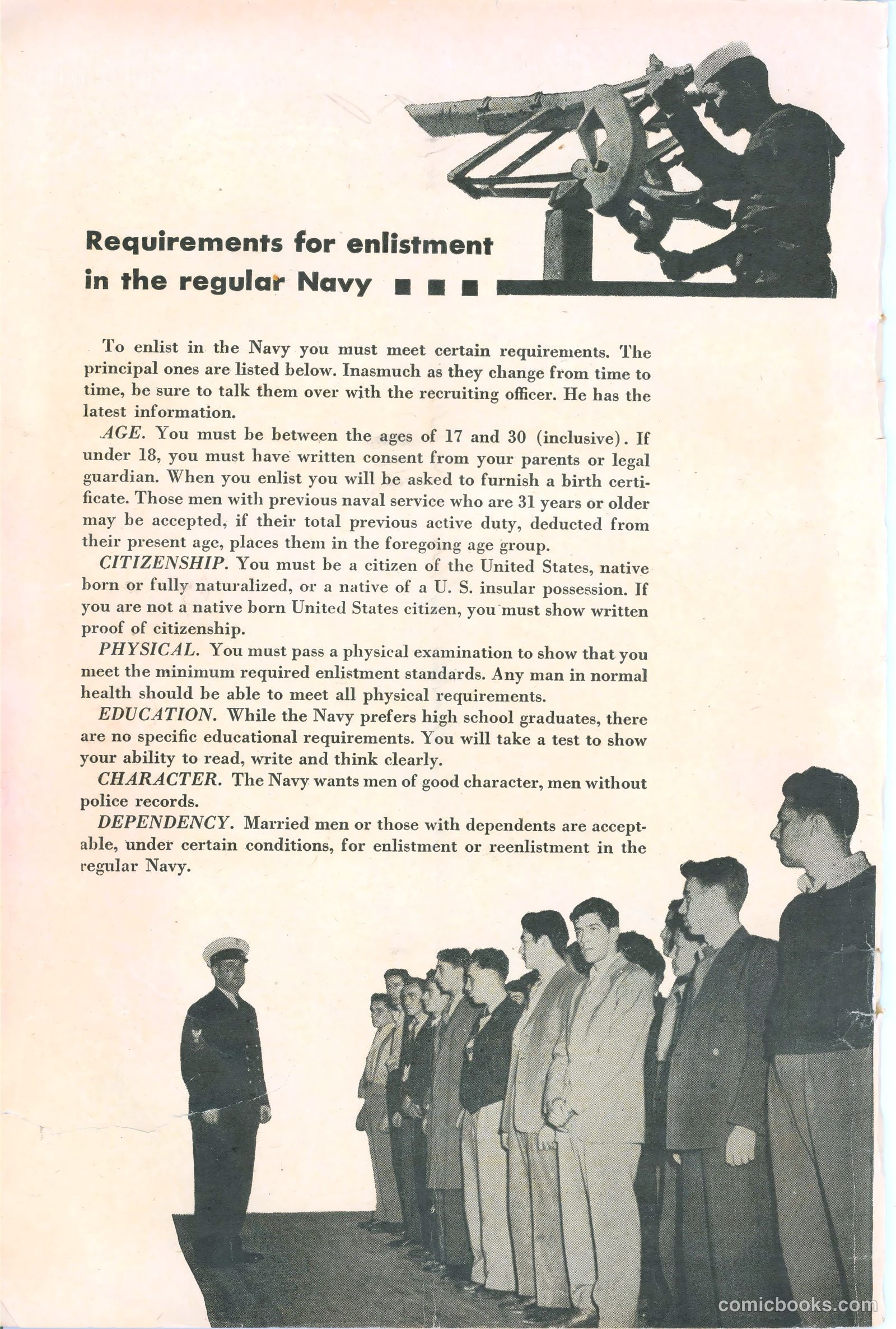 Dick Wingate of the United States Navy #1 — page 2 of 36