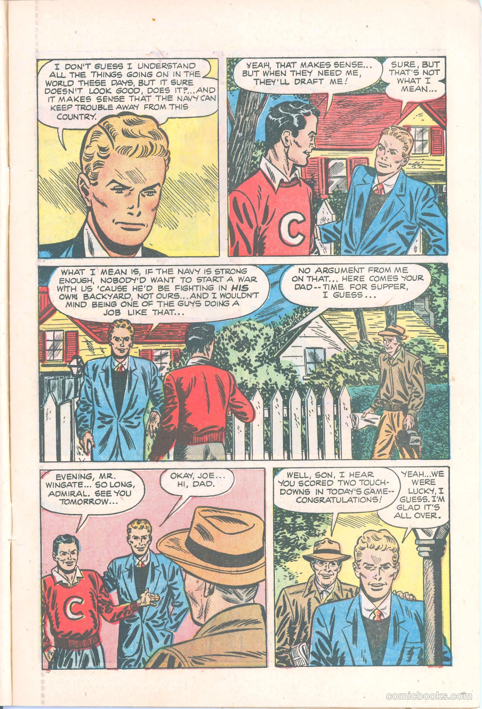 Dick Wingate of the United States Navy #1 — page 7 of 36