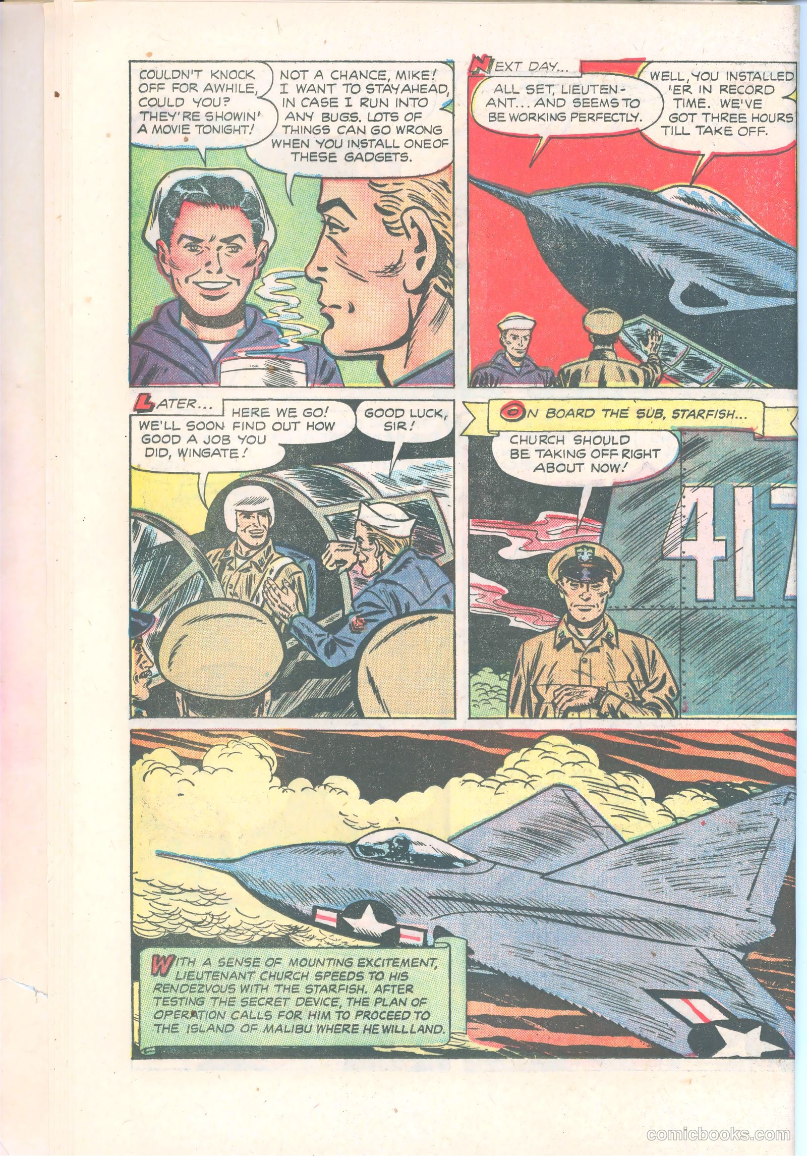 Dick Wingate of the United States Navy #1 — page 14 of 36