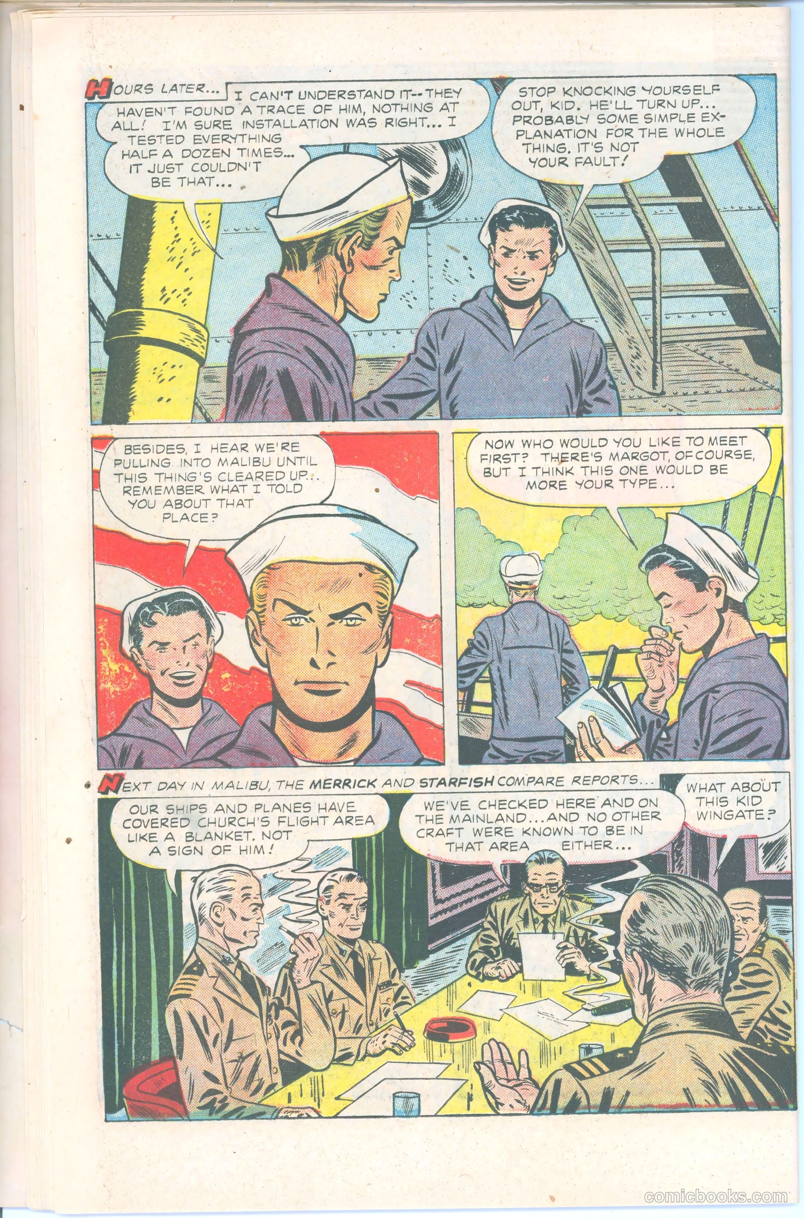 Dick Wingate of the United States Navy #1 — page 18 of 36