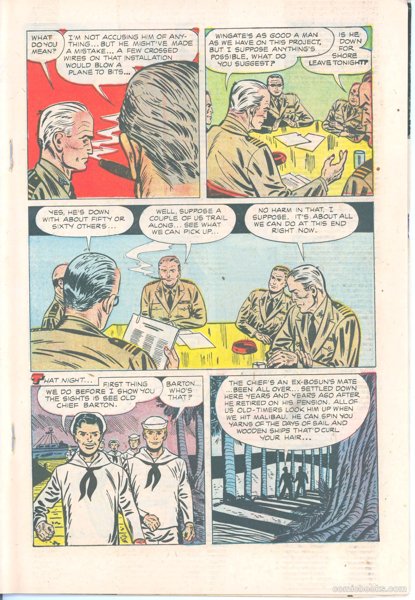 Dick Wingate of the United States Navy #1 — page 19 of 36