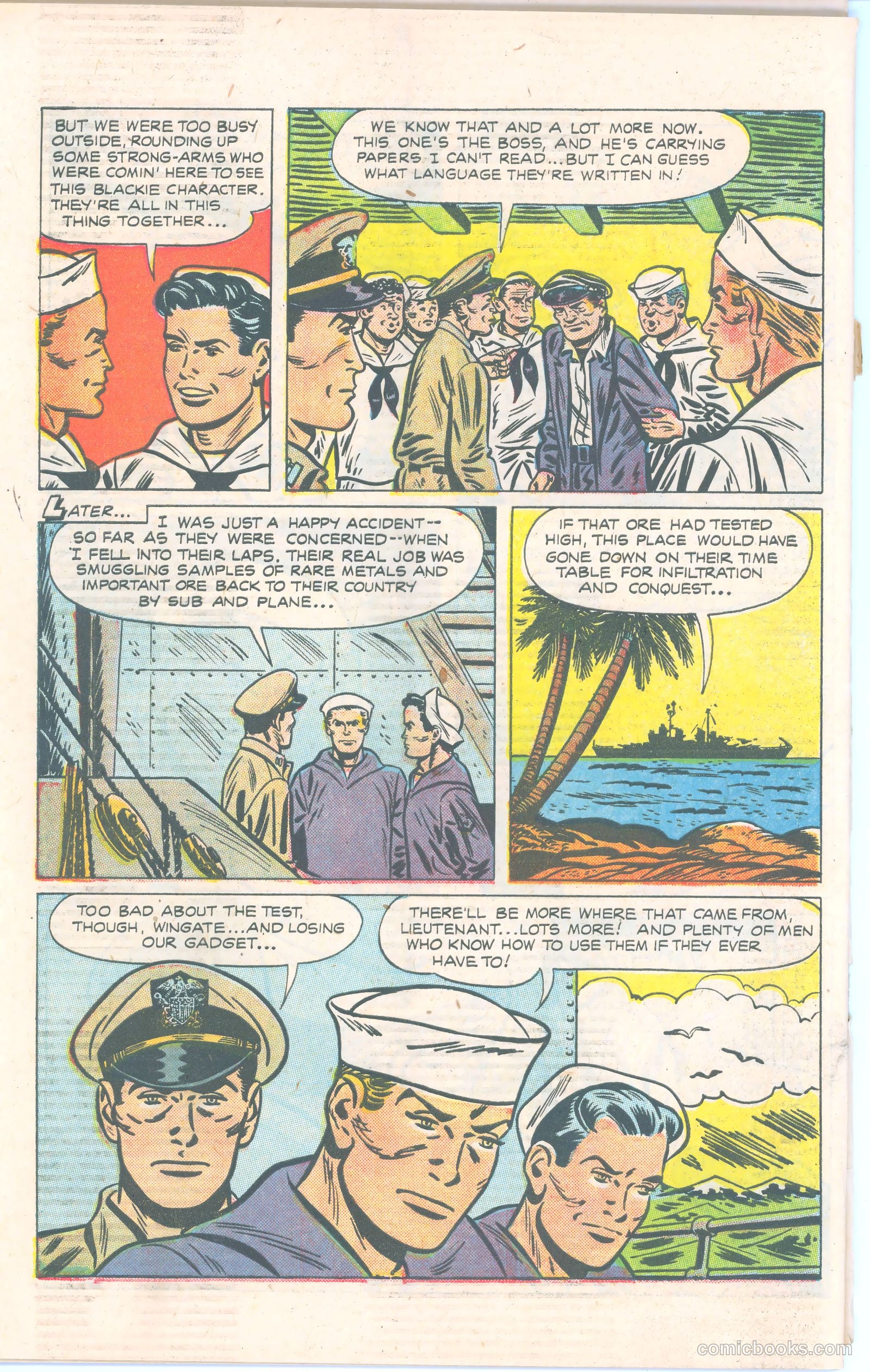 Dick Wingate of the United States Navy #1 — page 34 of 36