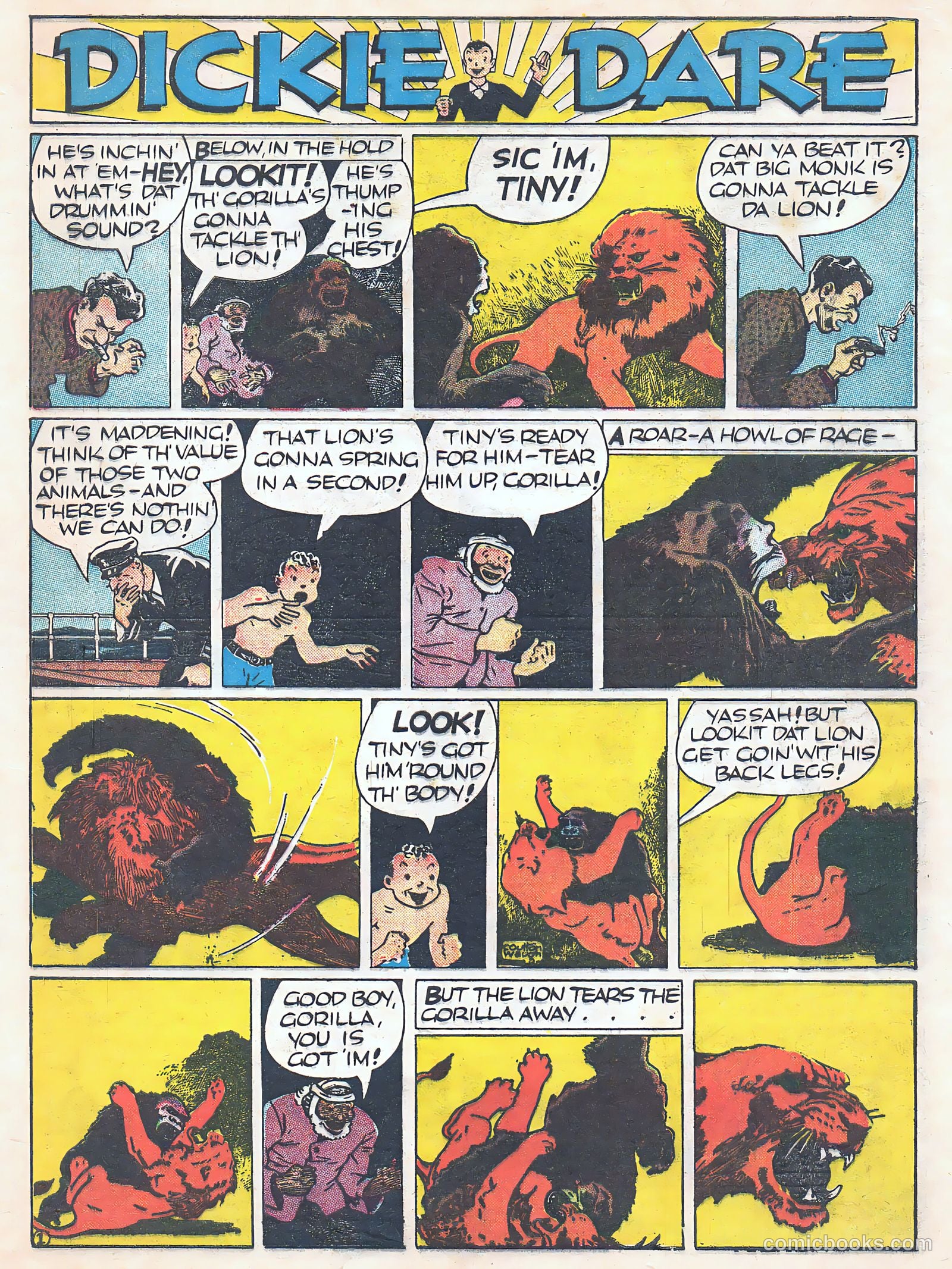 Dickie Dare #2 — page 62 of 66