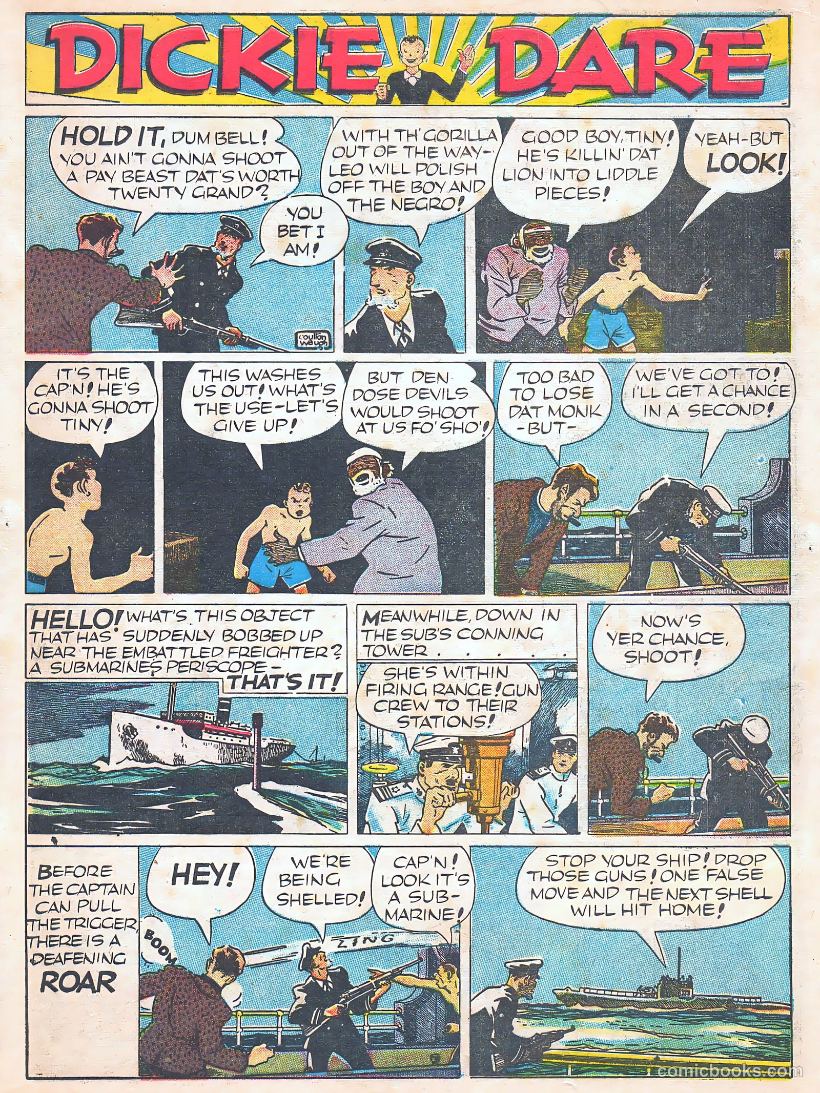 Dickie Dare #2 — page 64 of 66